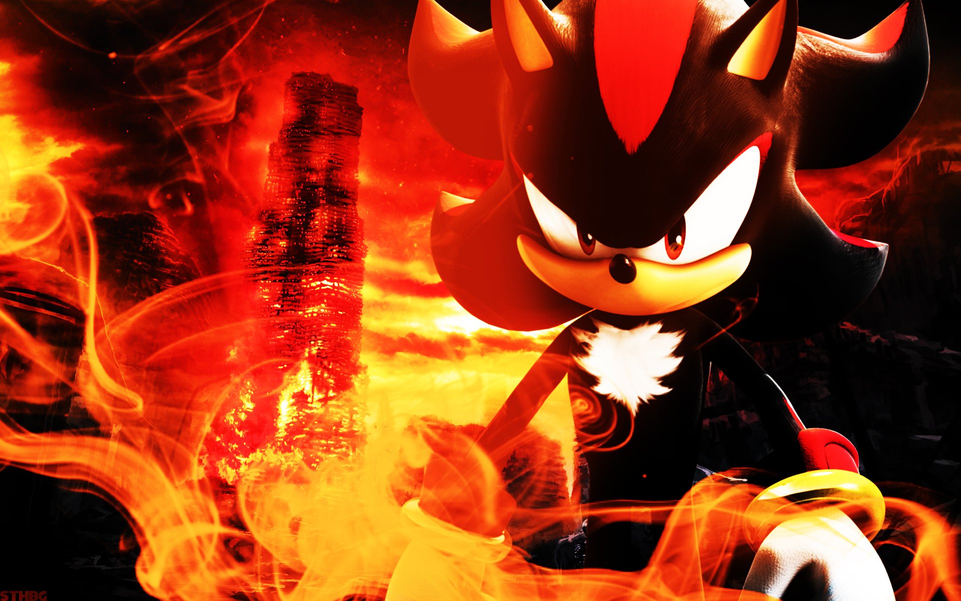 Sonic Vs Shadow Wallpapers