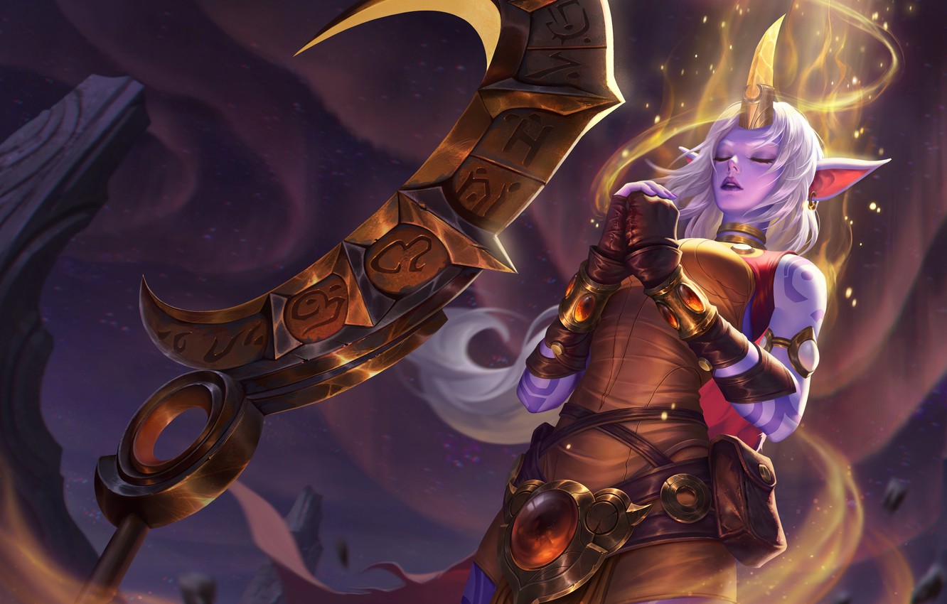 Soraka League Of Legends Digital Wallpapers