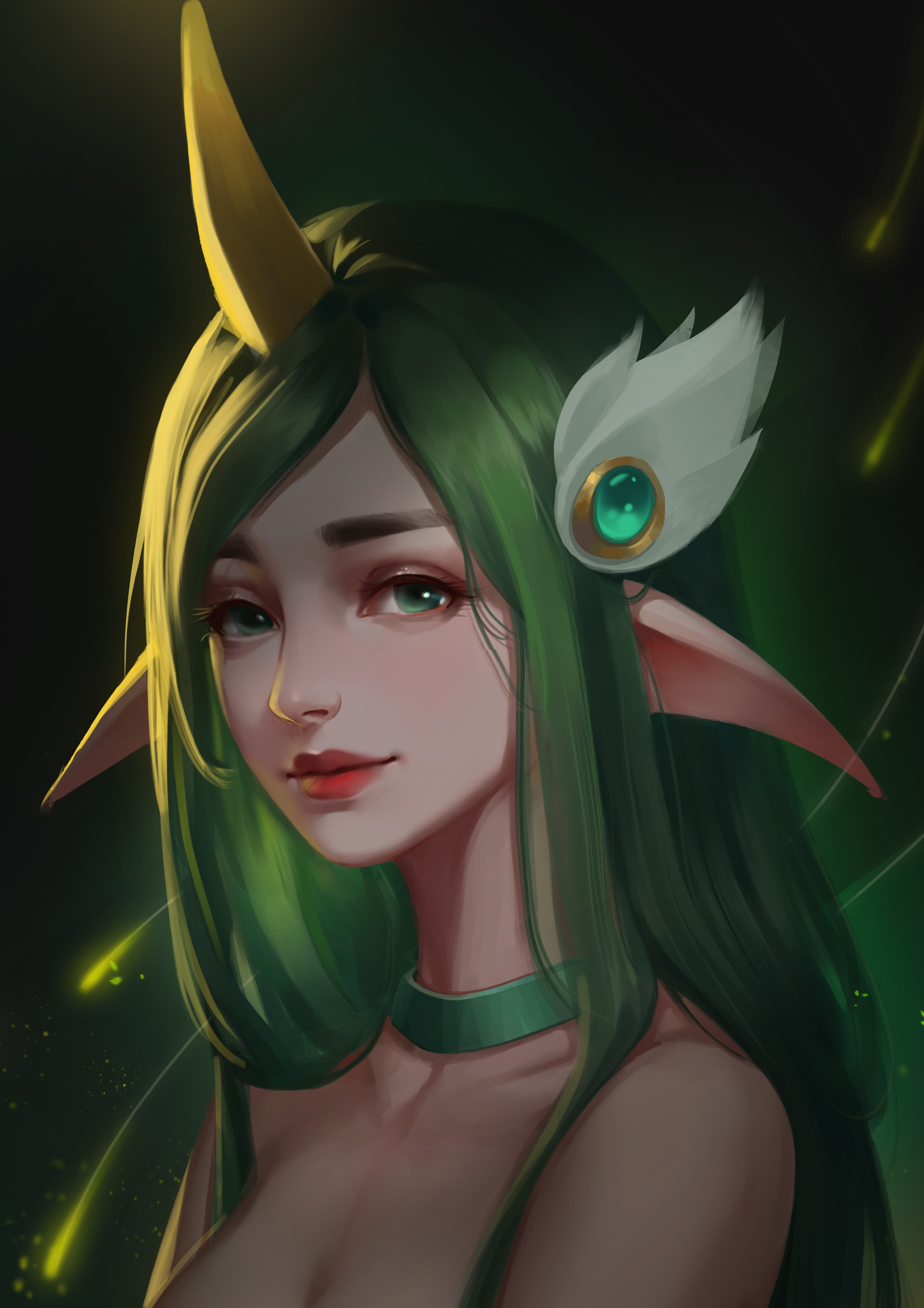 Soraka League Of Legends Digital Wallpapers