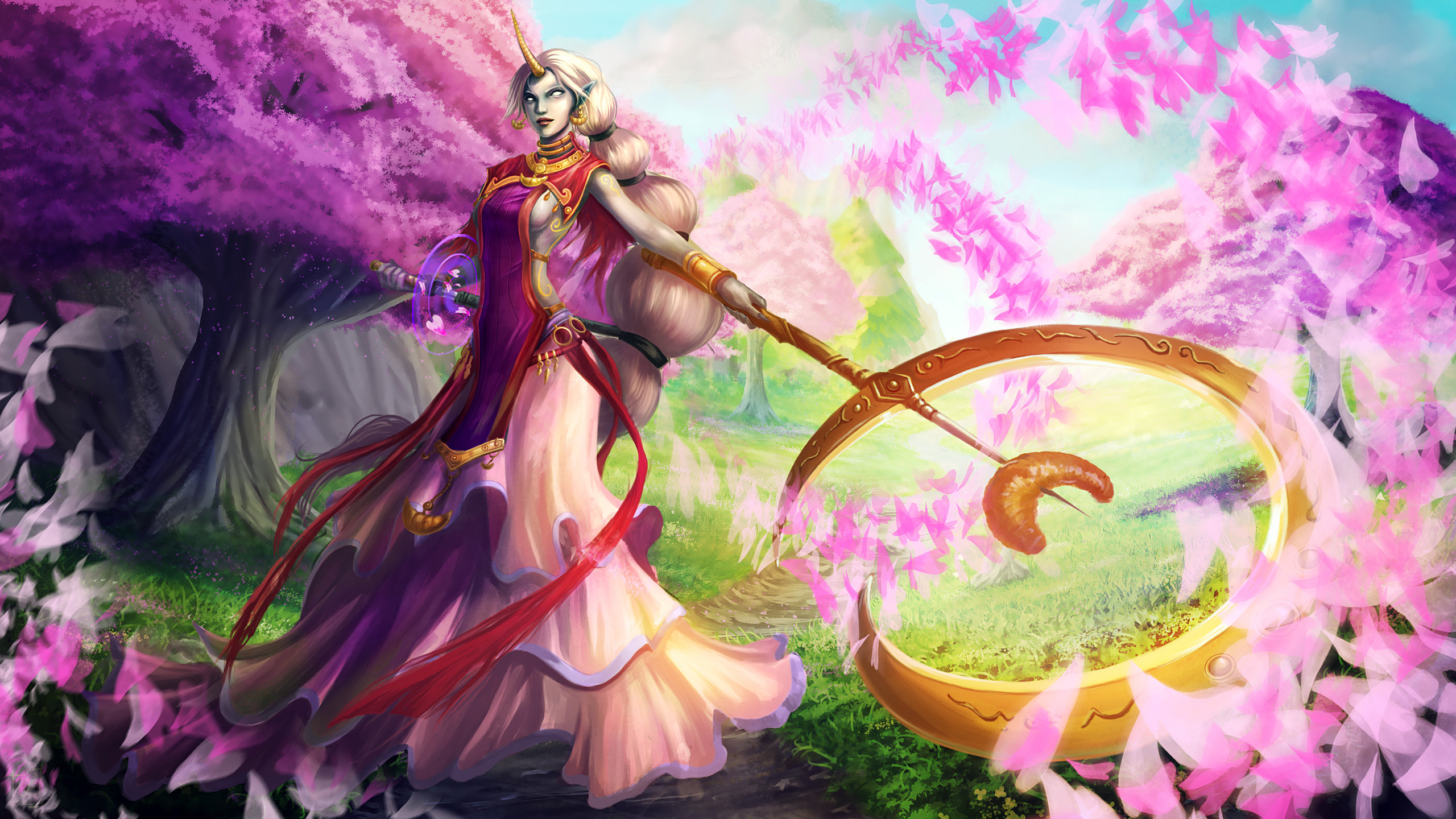 Soraka League Of Legends Digital Wallpapers