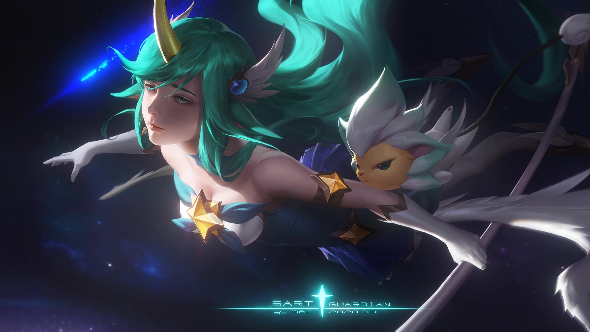 Soraka League Of Legends Digital Wallpapers