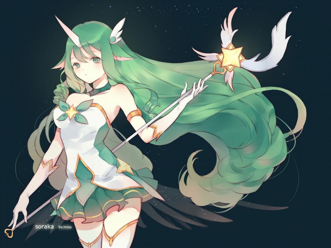 Soraka League Of Legends Digital Wallpapers