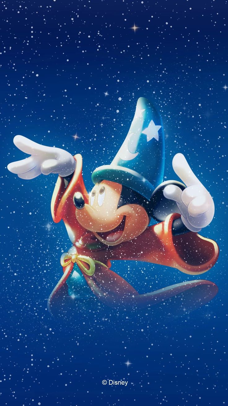 Sorcerer Mickey Iphone Wallpapers