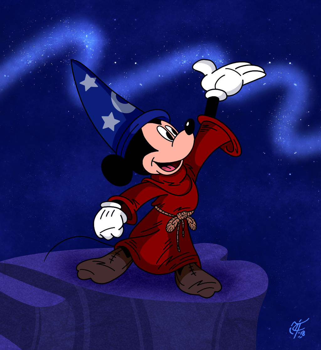 Sorcerer Mickey Iphone Wallpapers