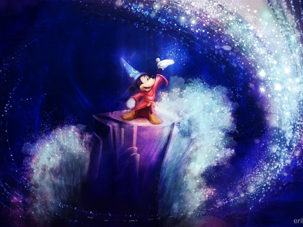 Sorcerer Mickey Iphone Wallpapers