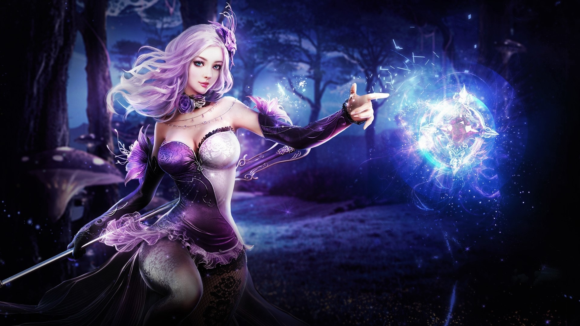 Sorceress Wallpapers