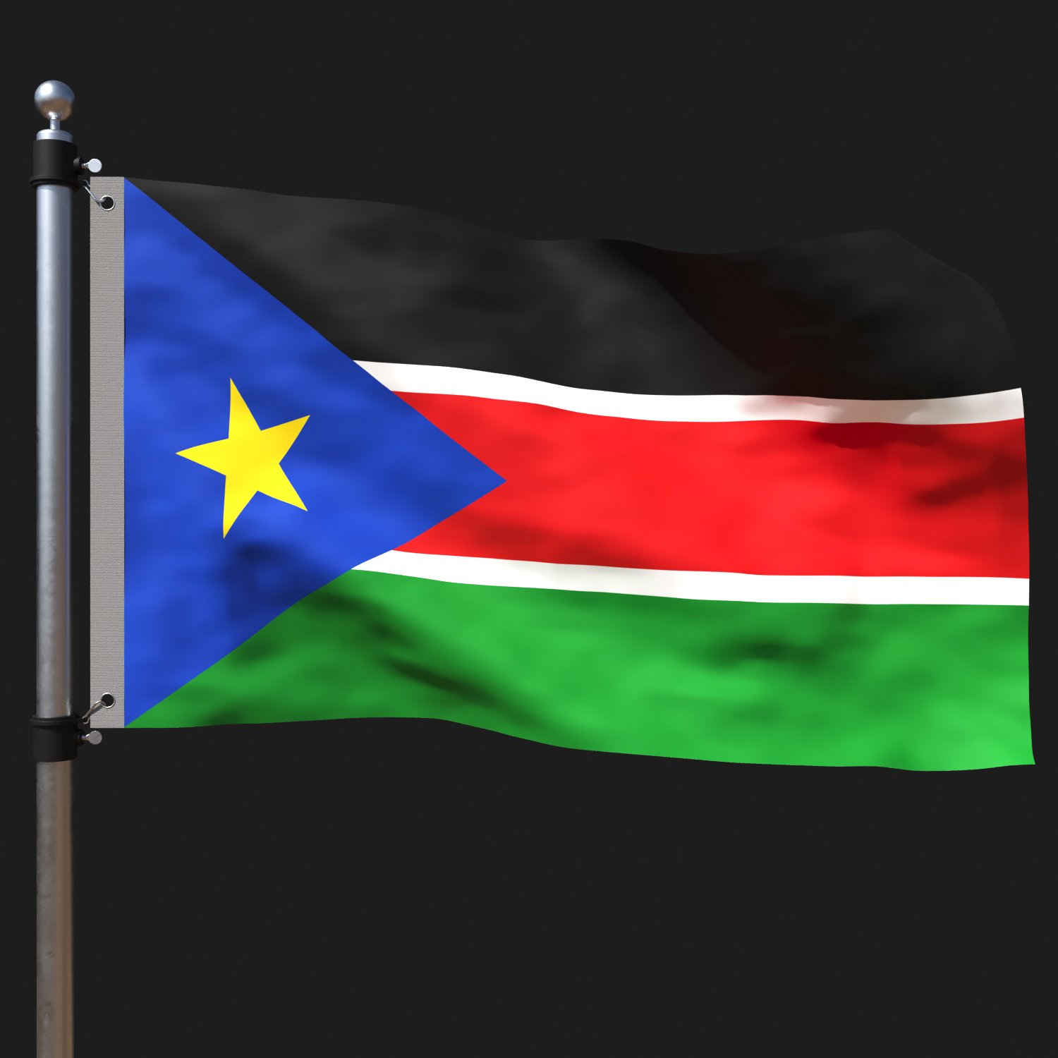 South Sudan Flag Wallpapers
