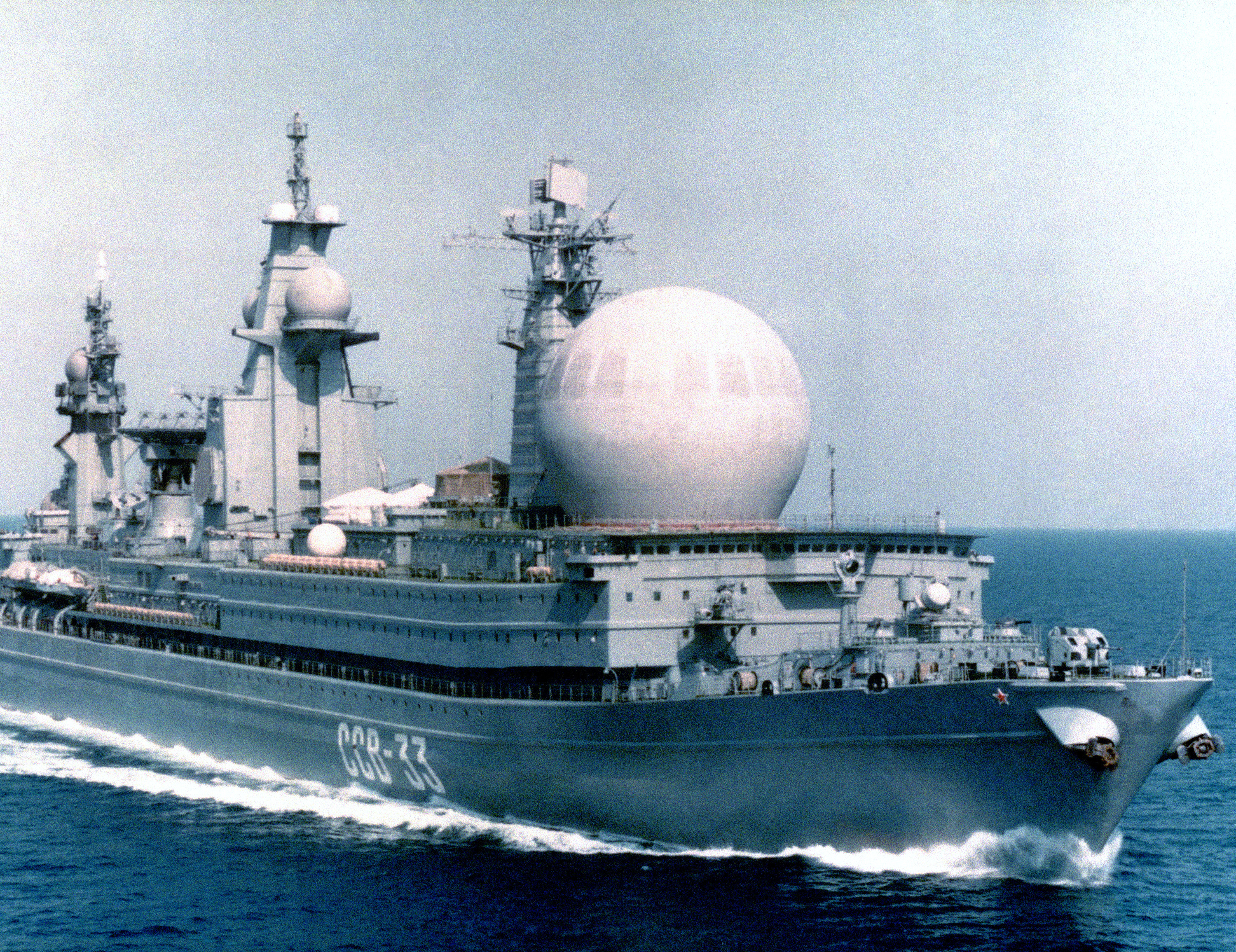 Soviet Communications Ship Ssv-33 Wallpapers