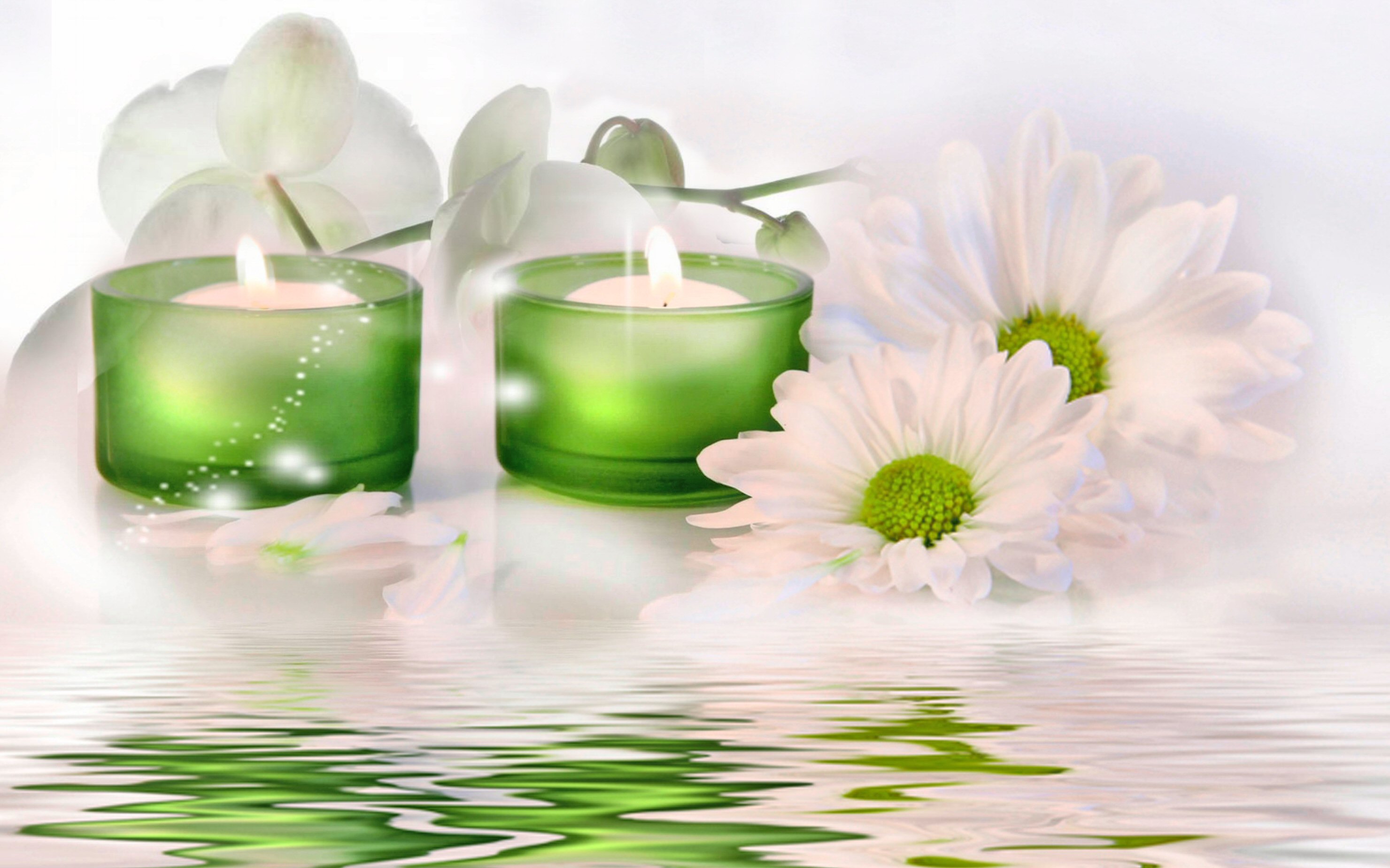 Spa Flowers Wallpapers