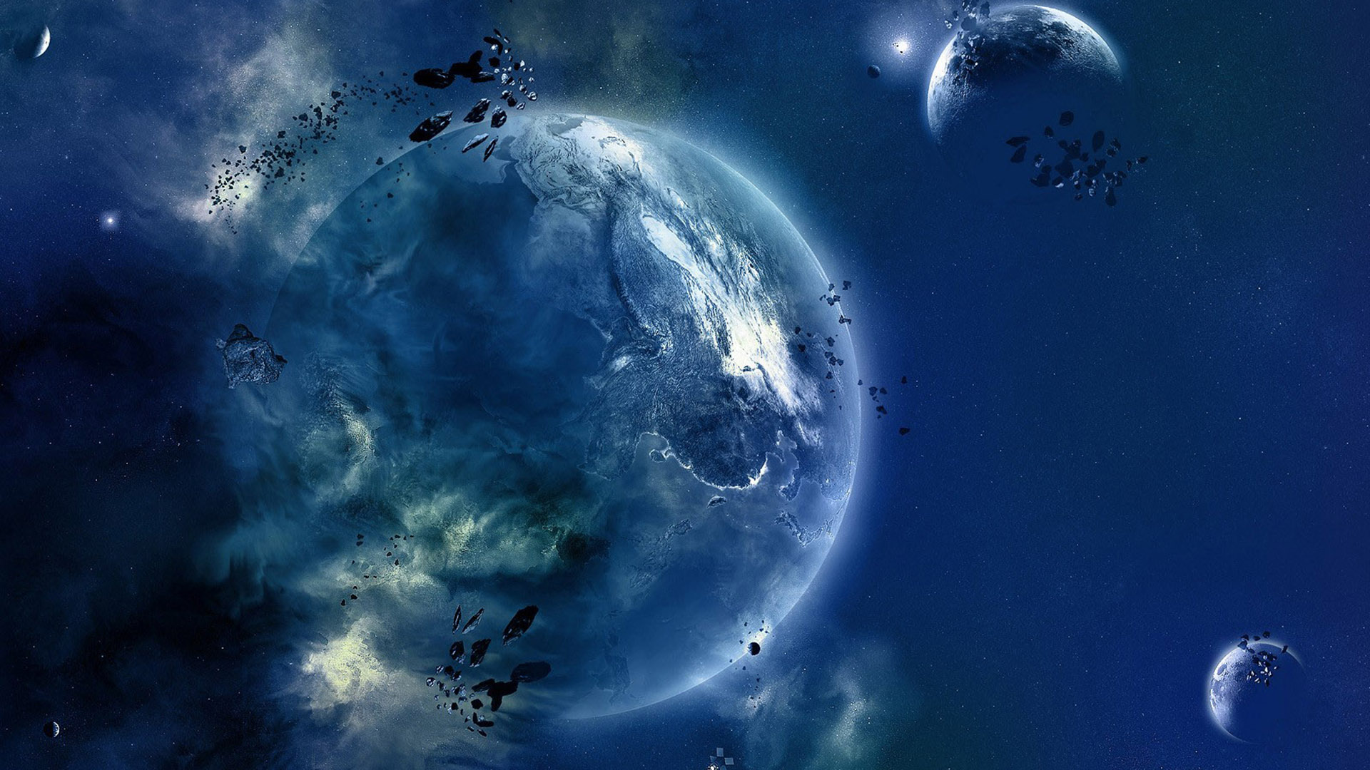 Space And The World Artwork Wallpapers