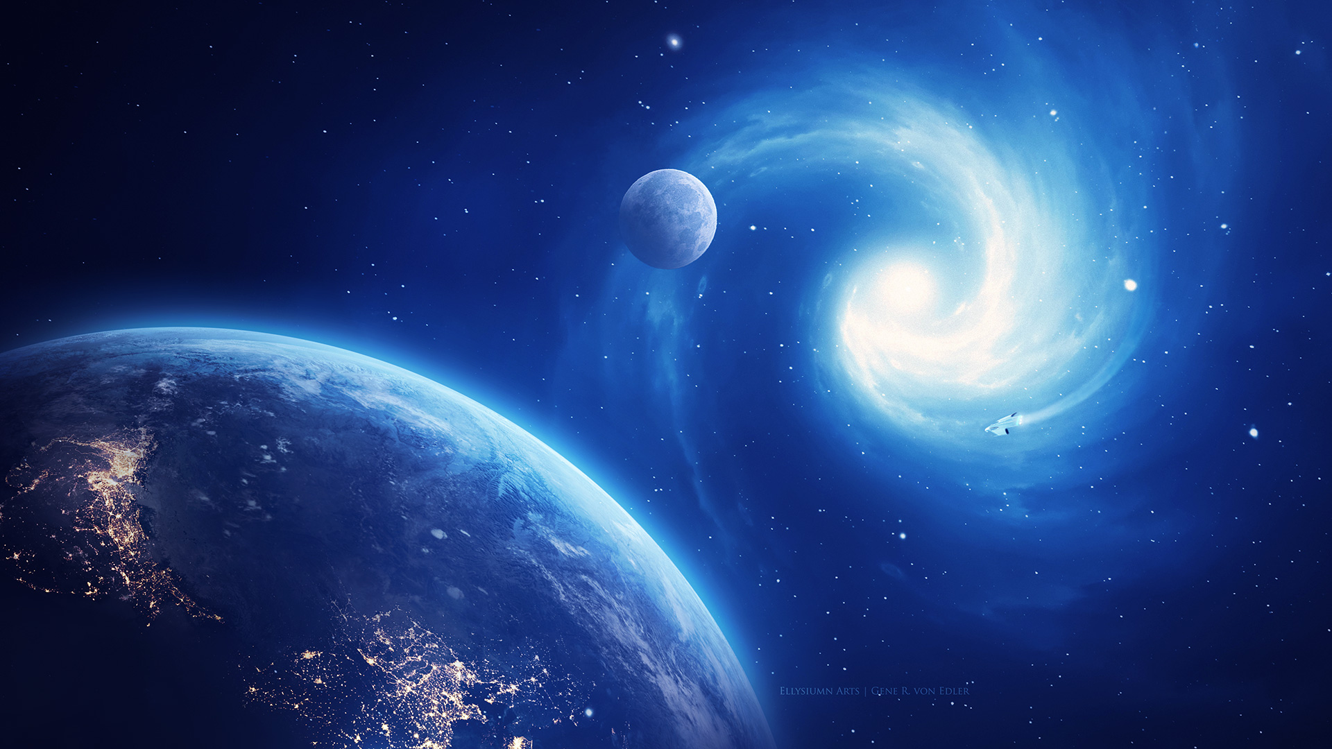 Space And The World Artwork Wallpapers