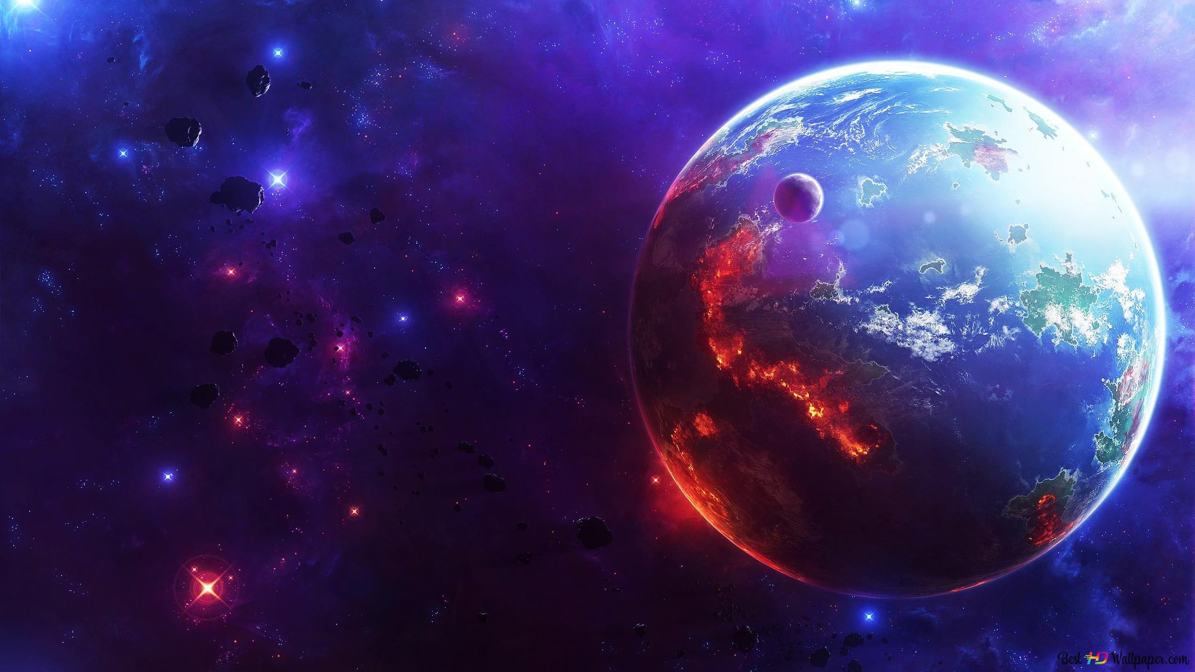 Space And The World Artwork Wallpapers