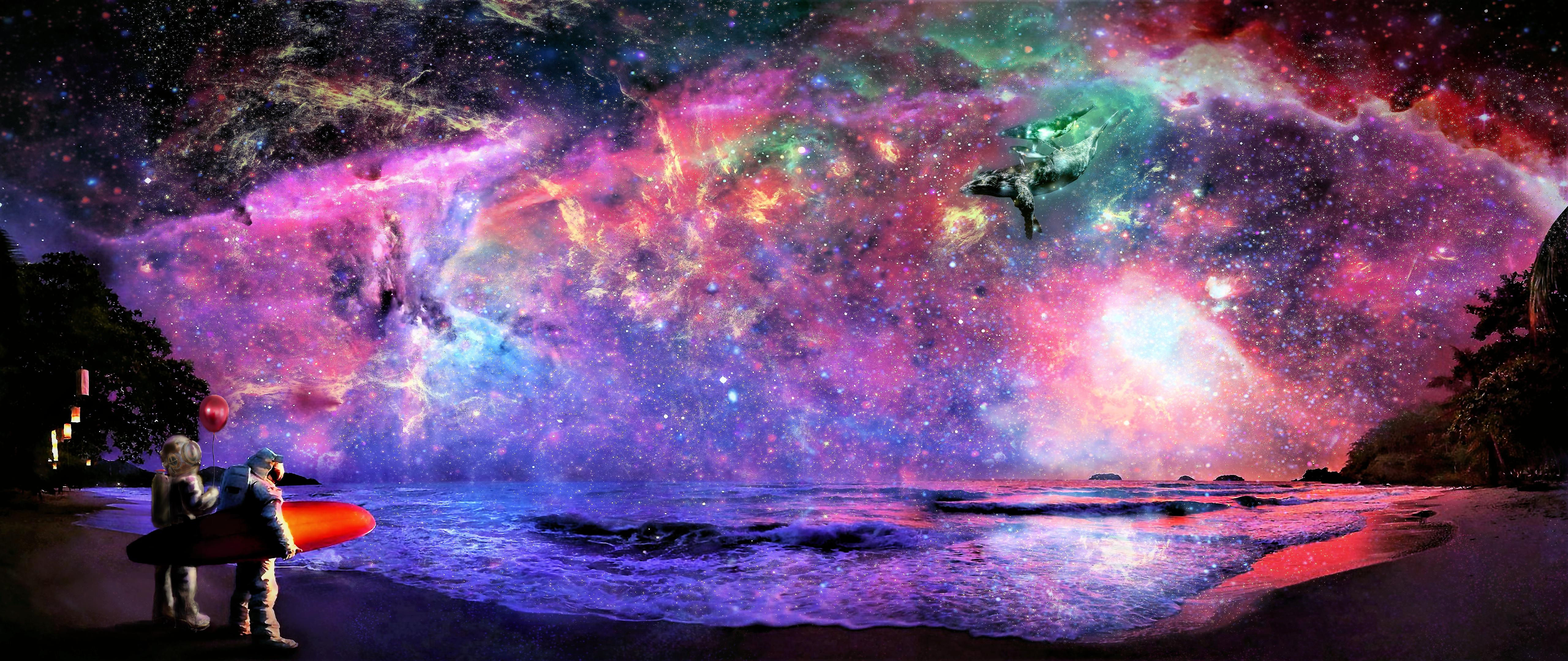 Space Beach Wallpapers