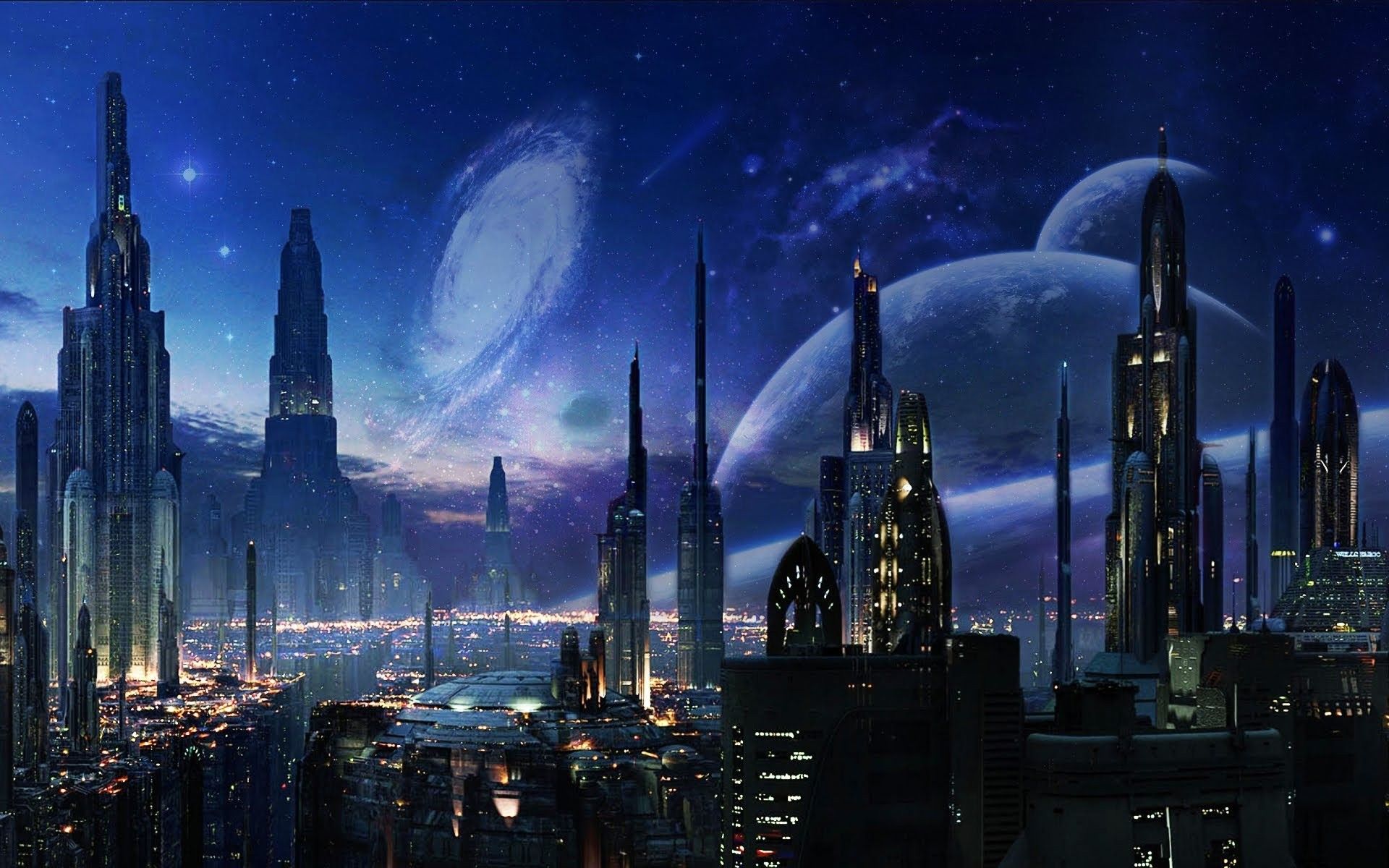 Space City Background