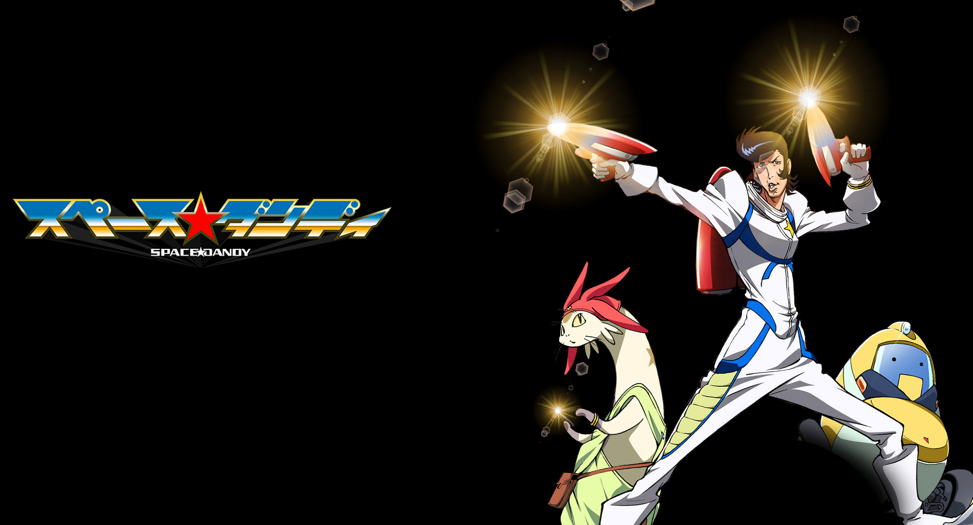 Space Dandy Backgrounds