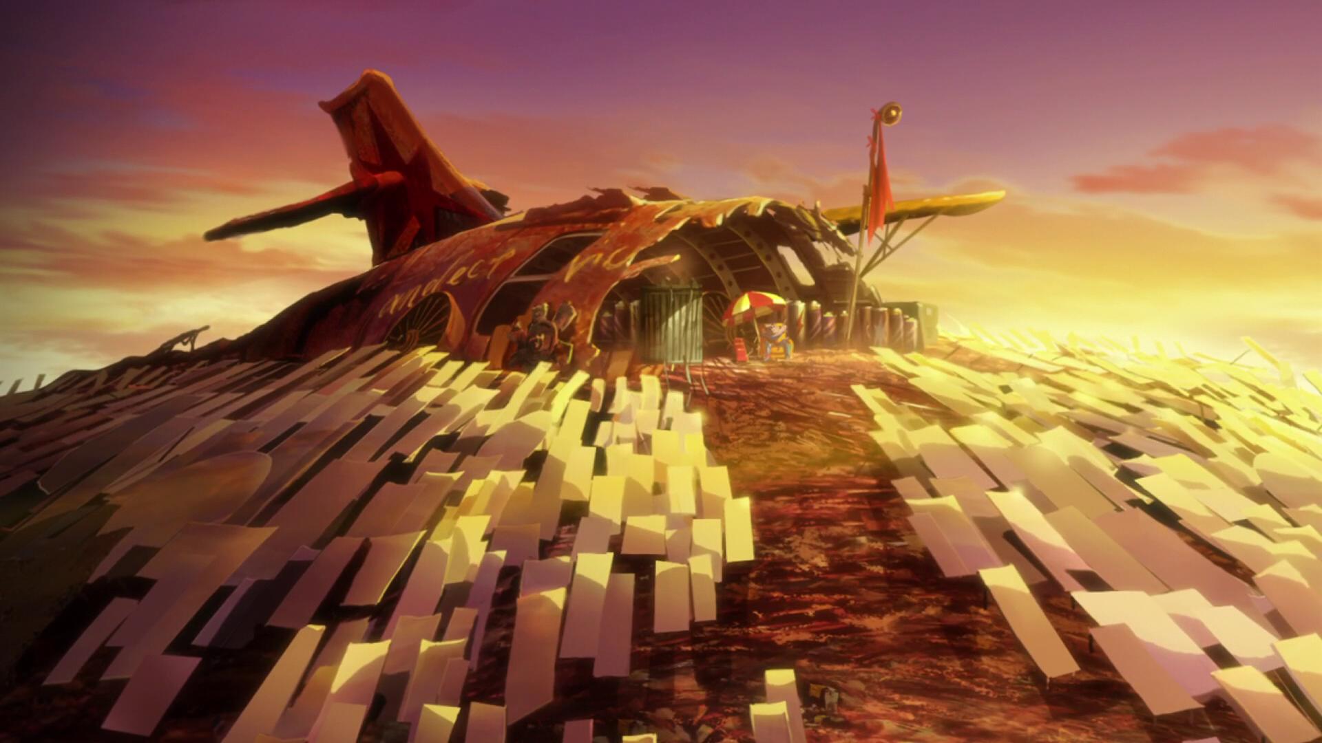 Space Dandy Backgrounds