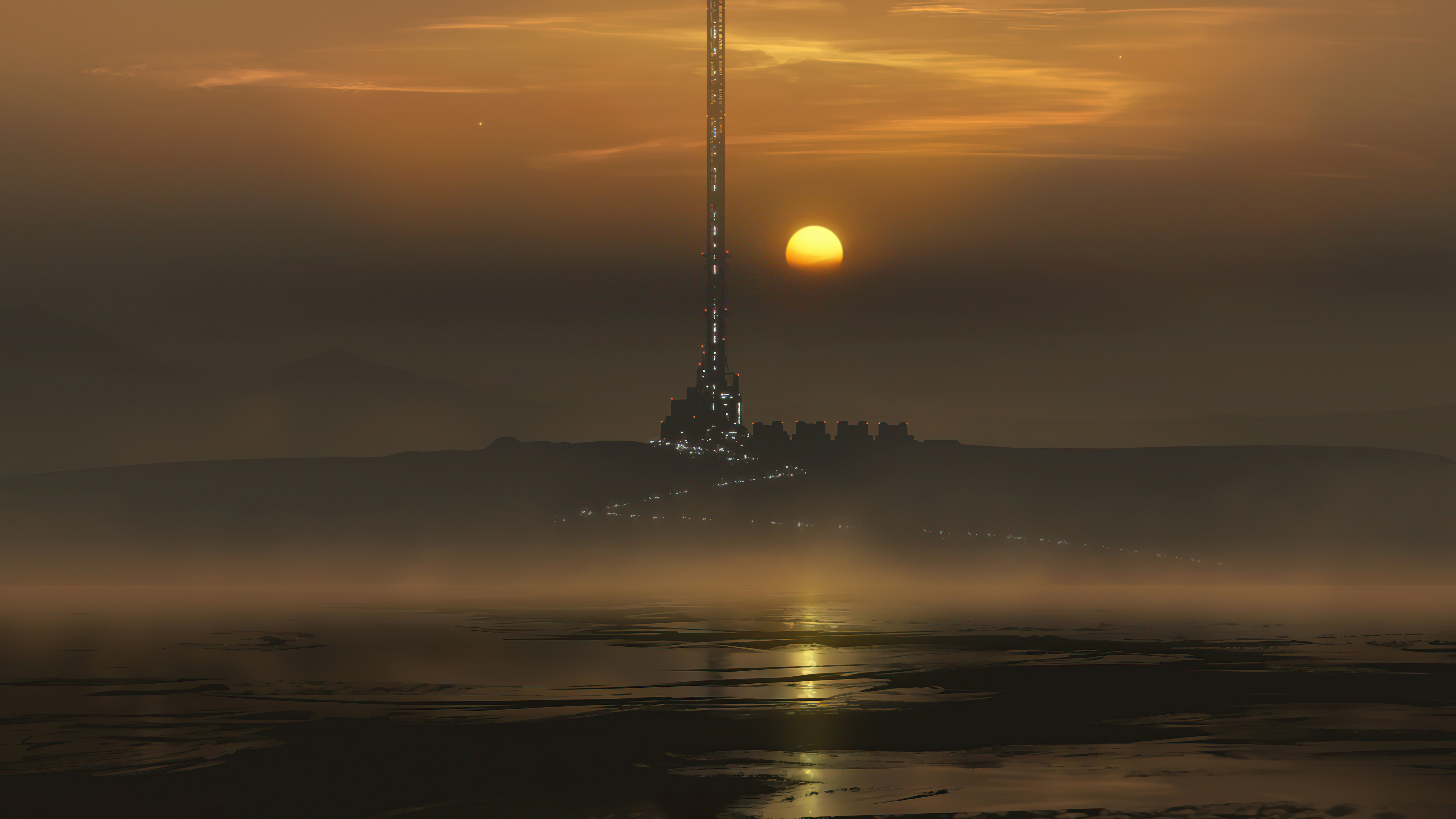 Space Elevator Artwork Wallpapers