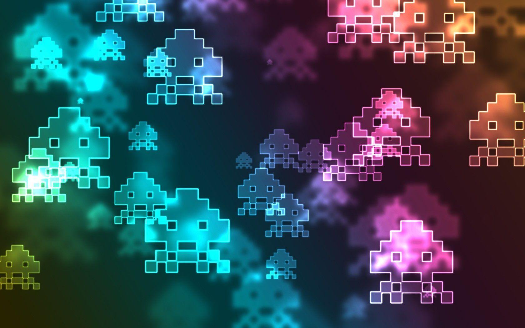 Space Invaders Backgrounds