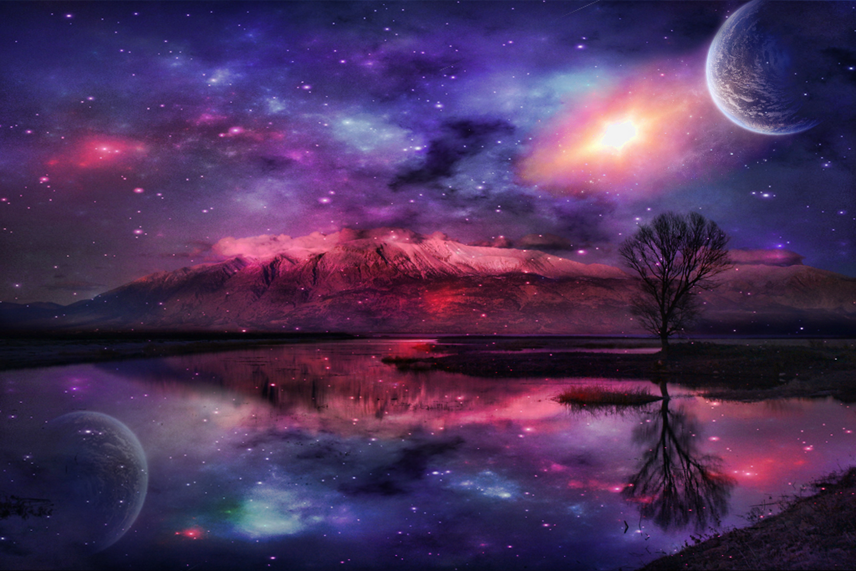 Space Landscape Wallpapers