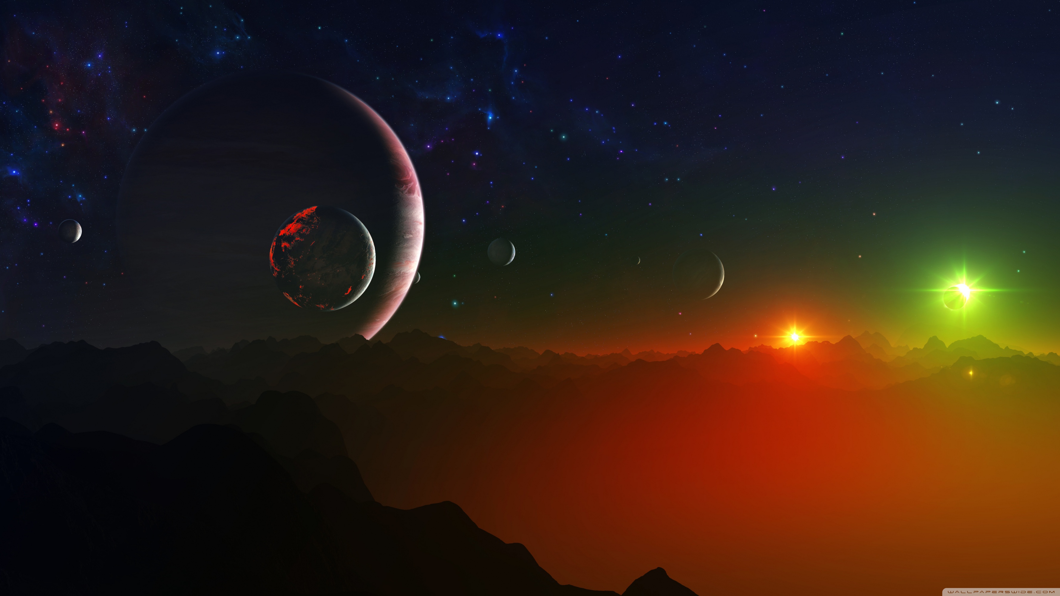 Space Landscape Wallpapers