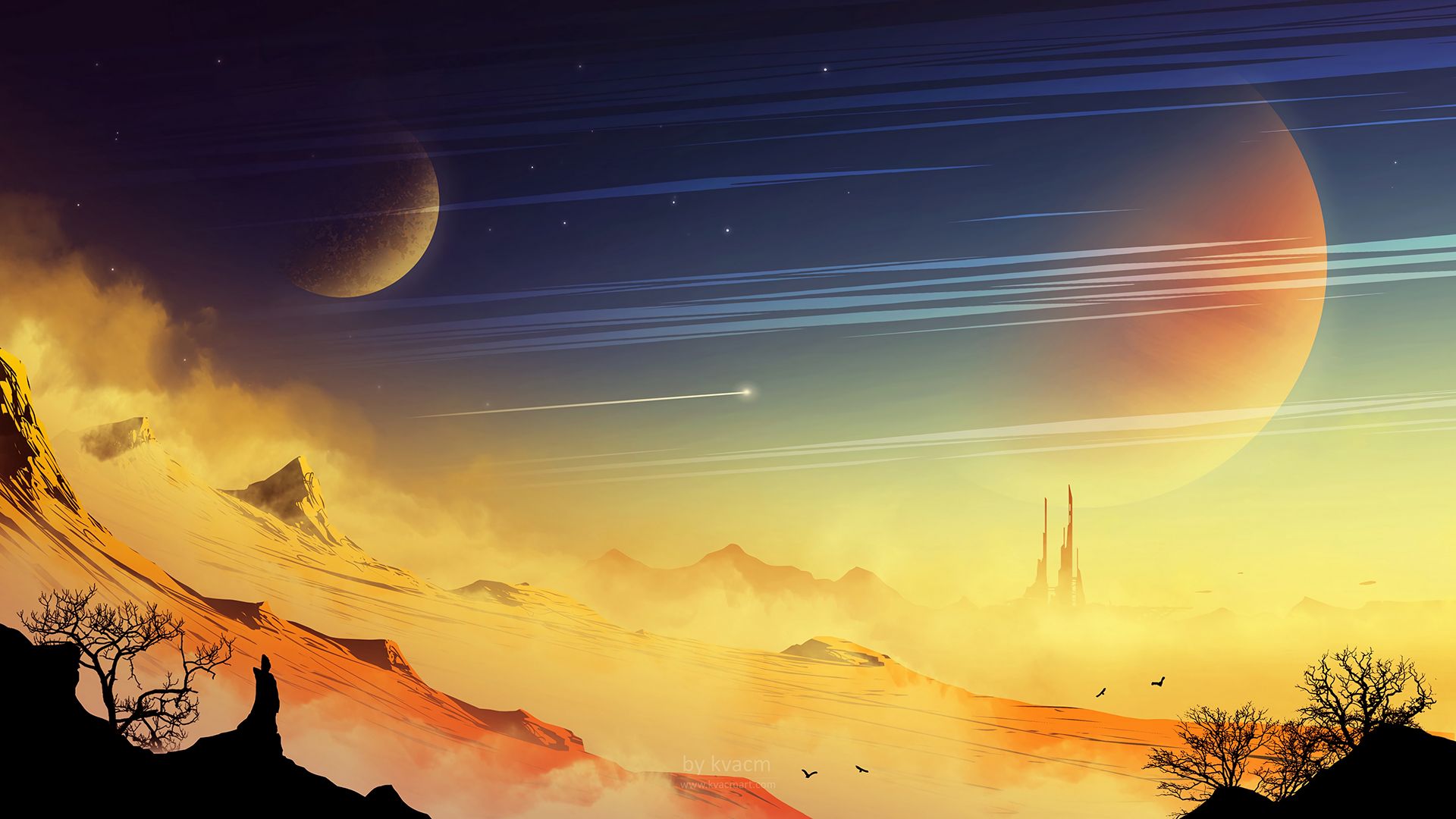 Space Landscape Wallpapers