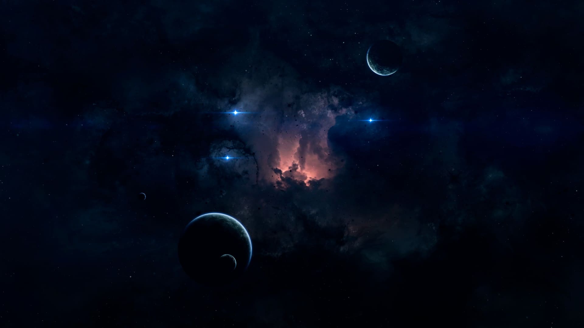 Space Laptop Background