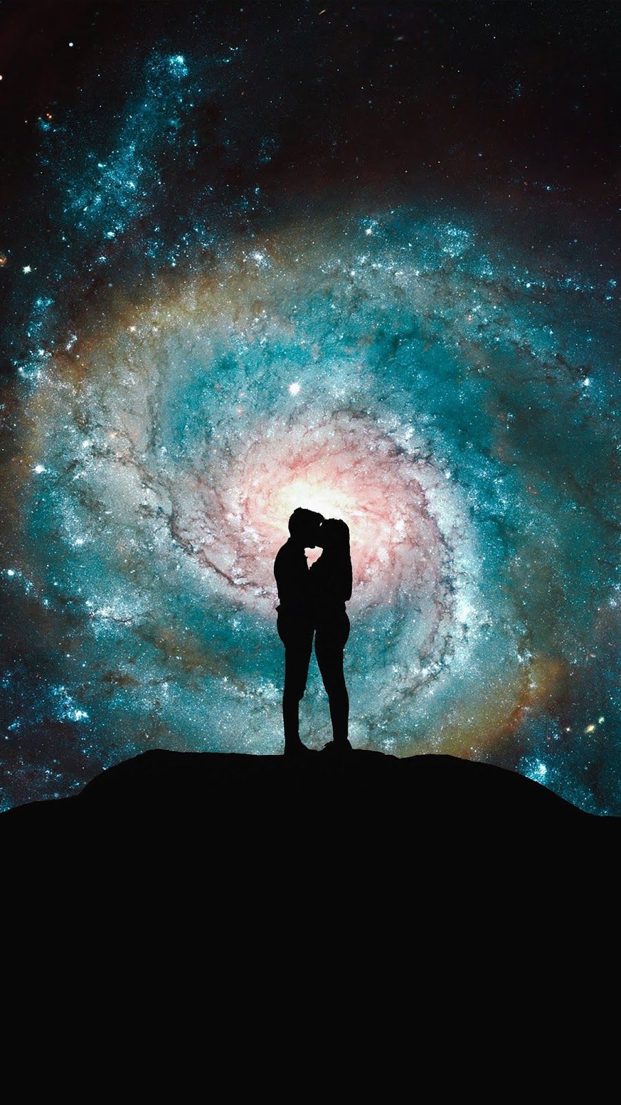 Space Love Background