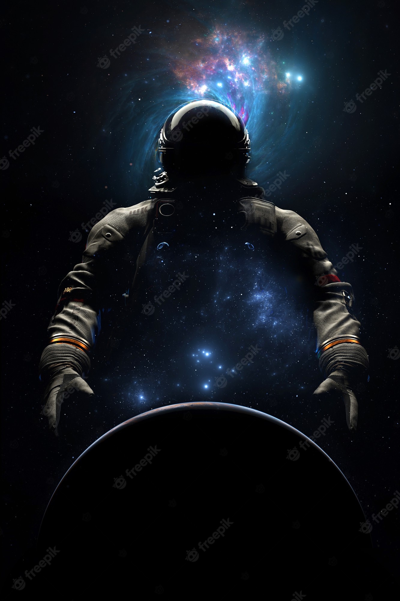 Space Man Artistic Galaxy Wallpapers