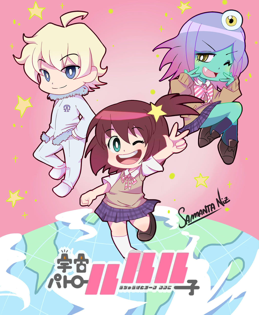 Space Patrol Luluco Wallpapers