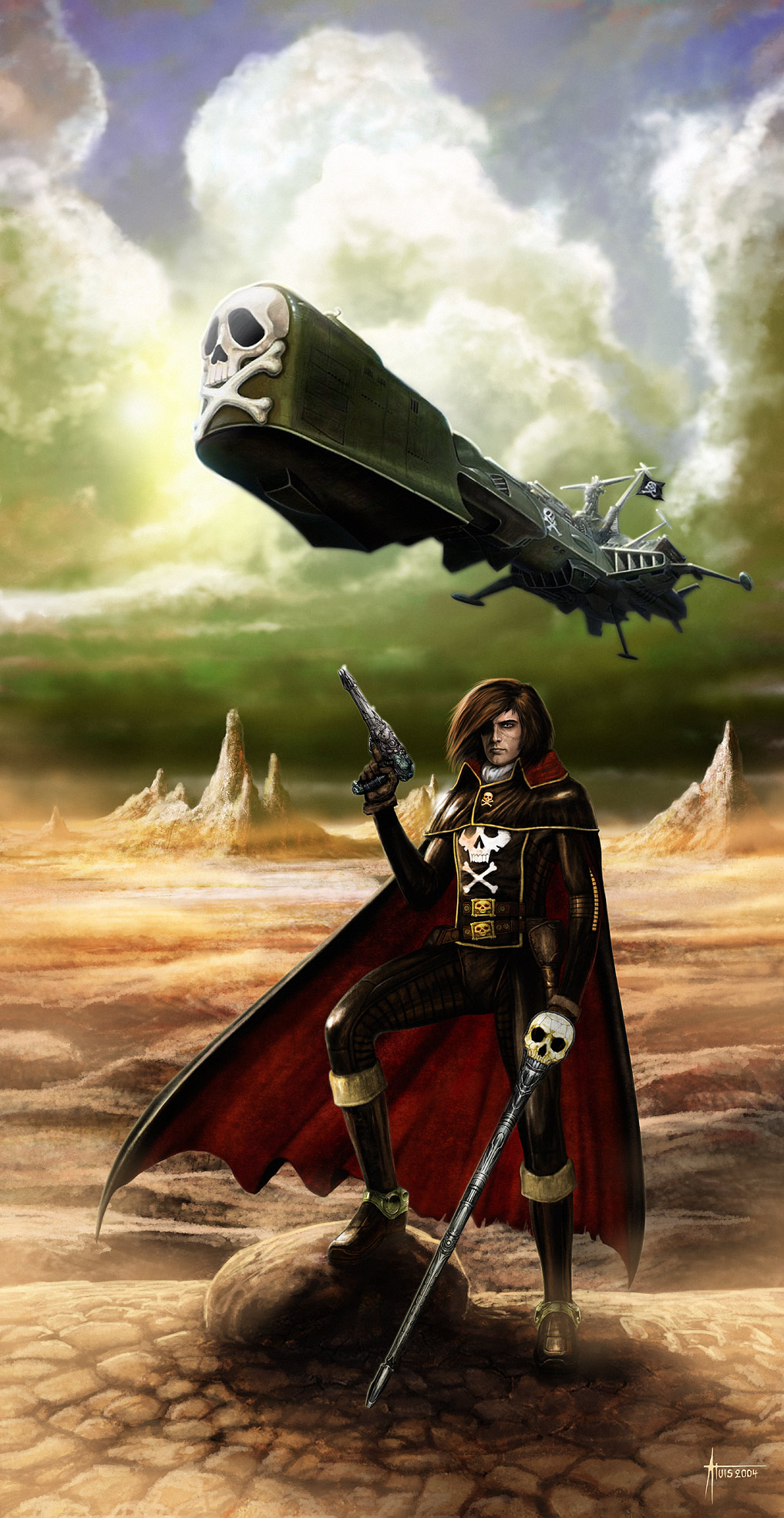 Space Pirate Captain Harlock Wallpapers