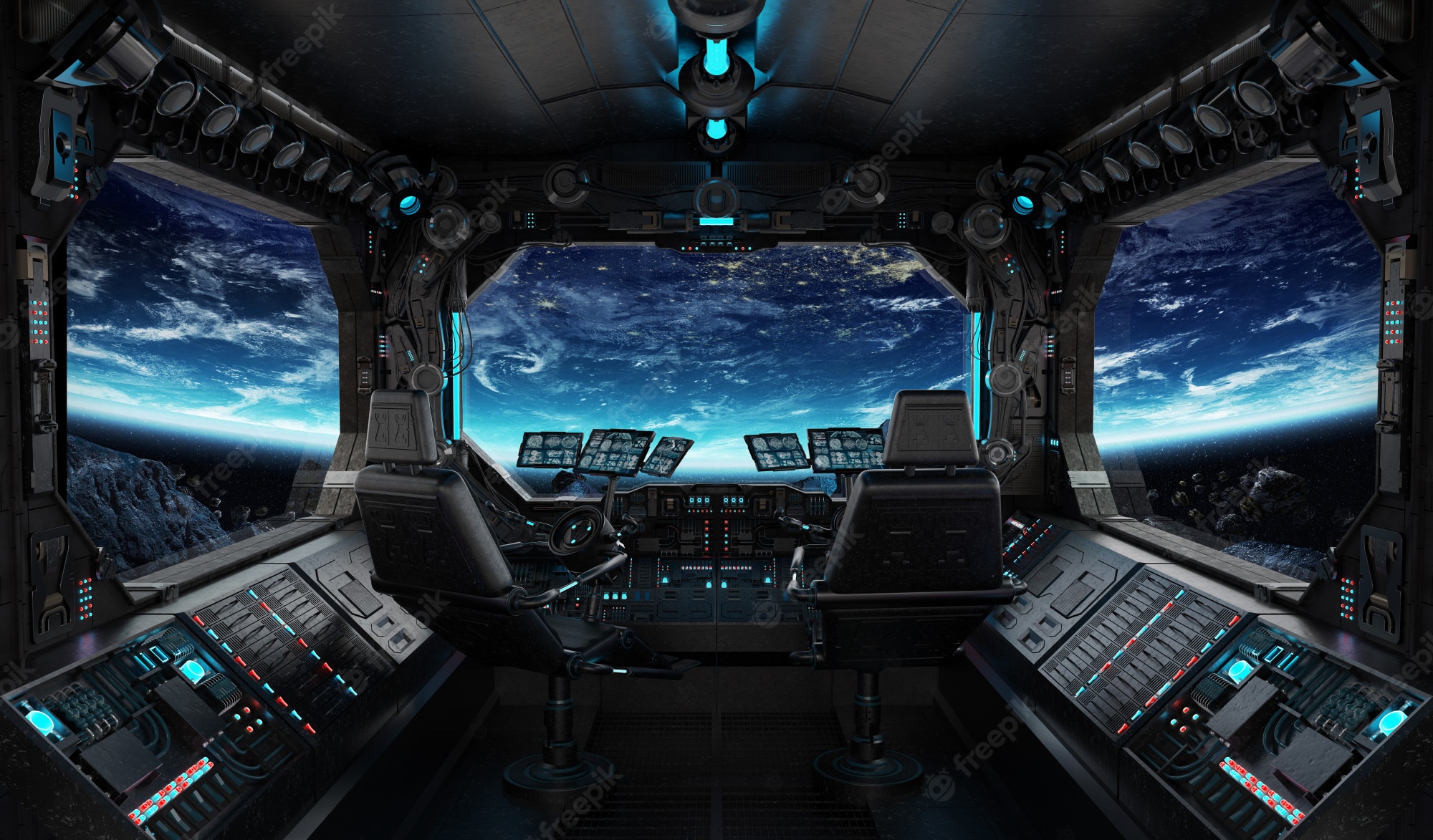 Space Shuttle Interior Wallpapers