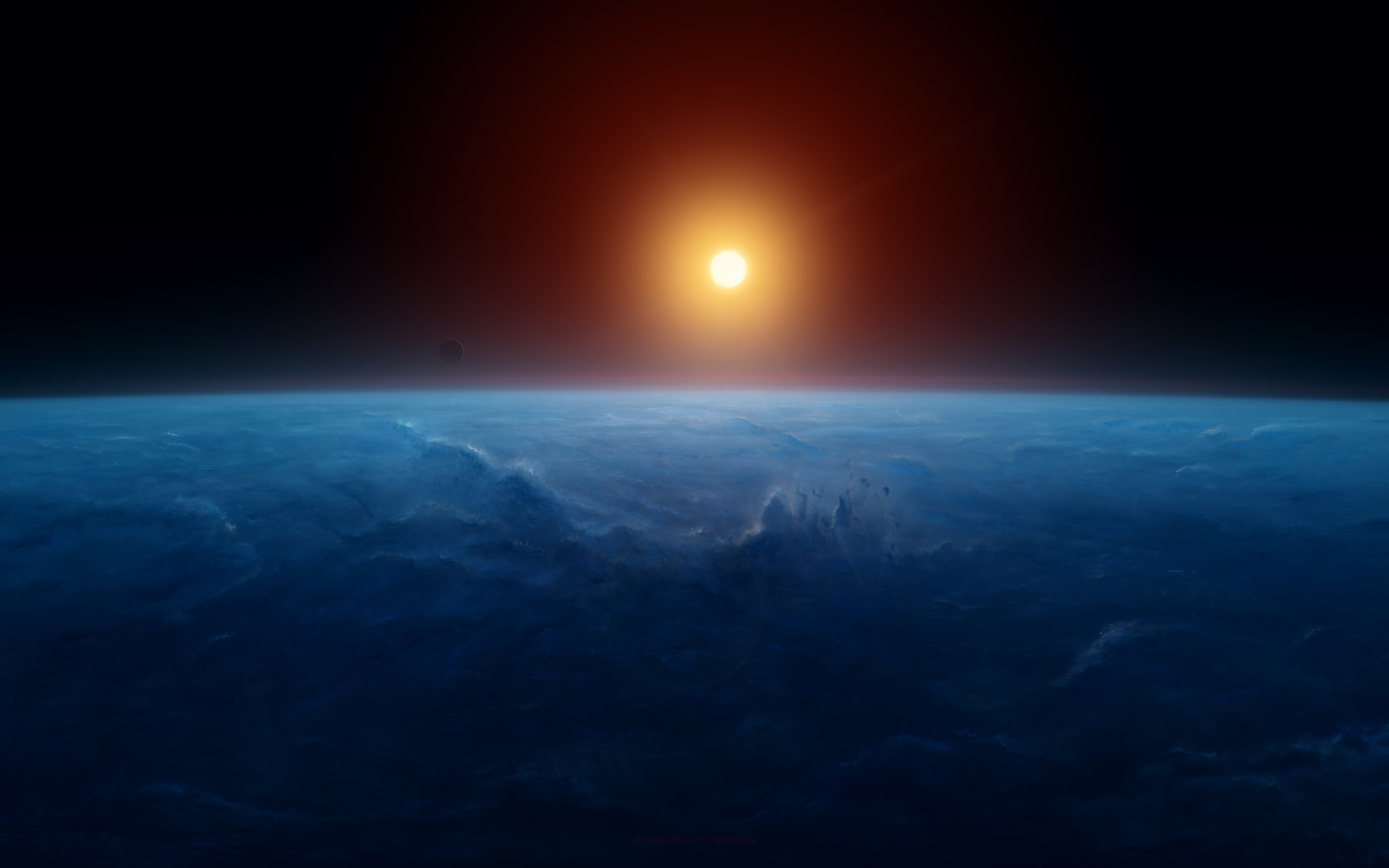 Space Sunset Wallpapers