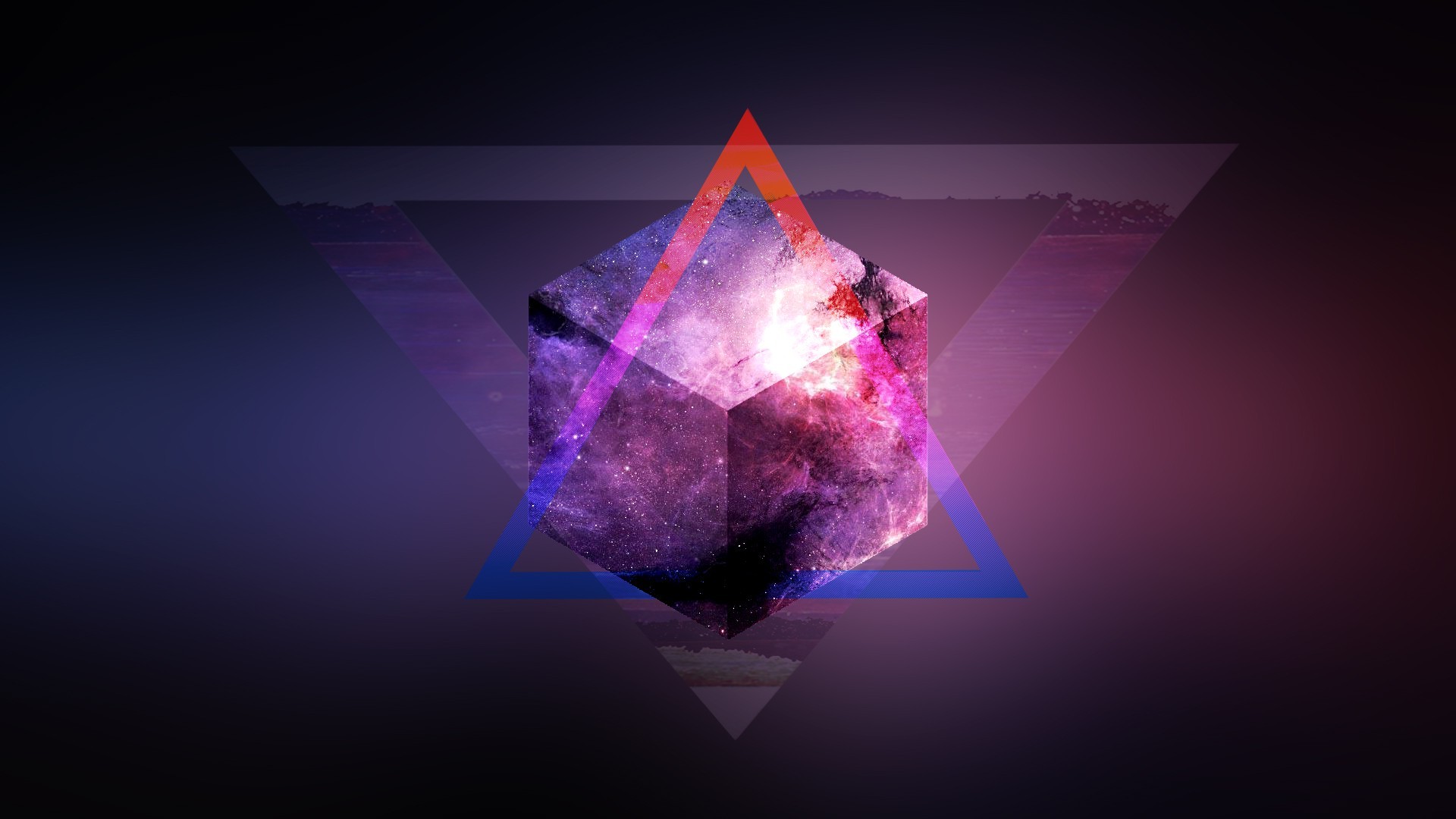 Space Triangle Wallpapers