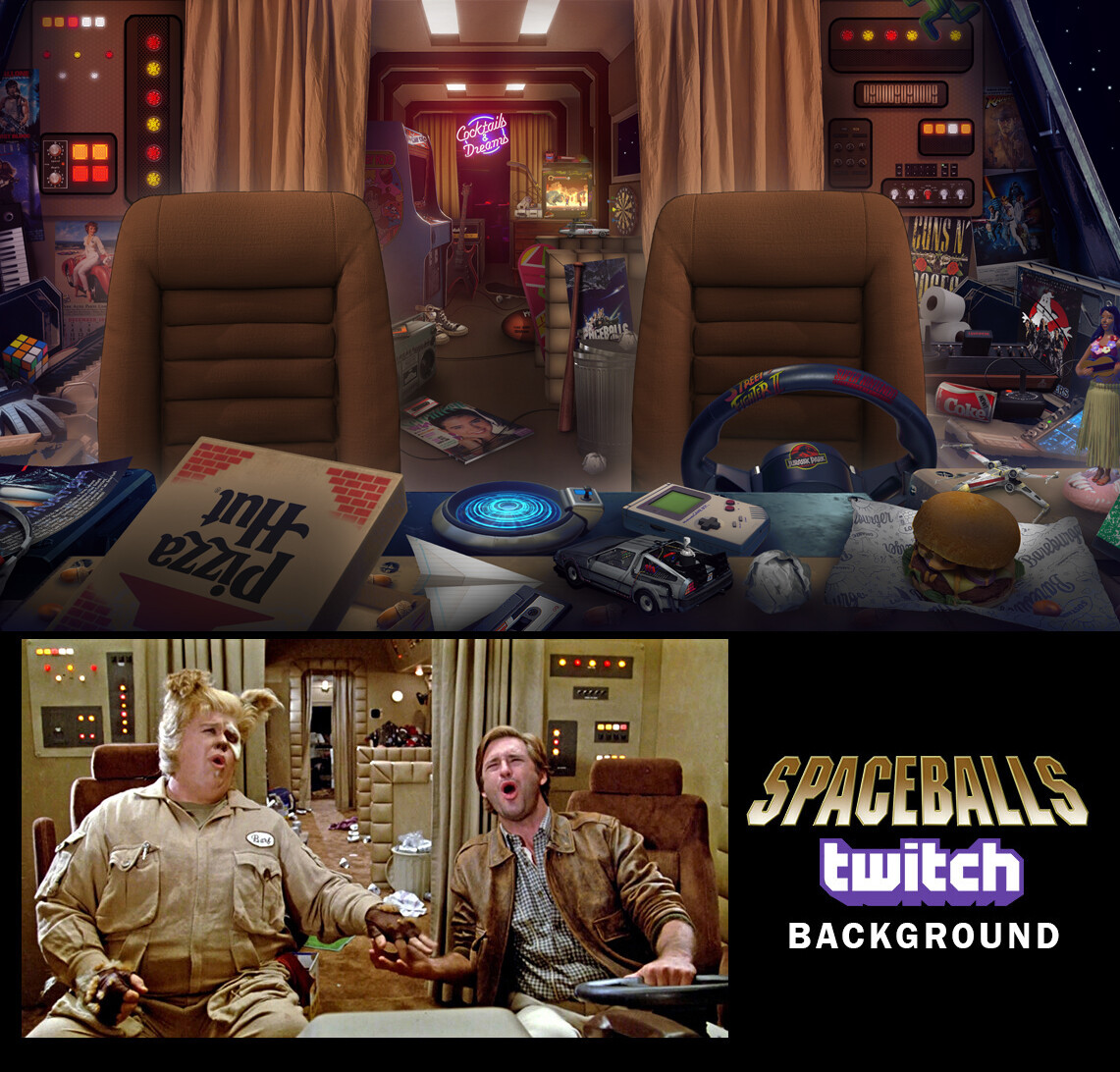 Spaceballs Background