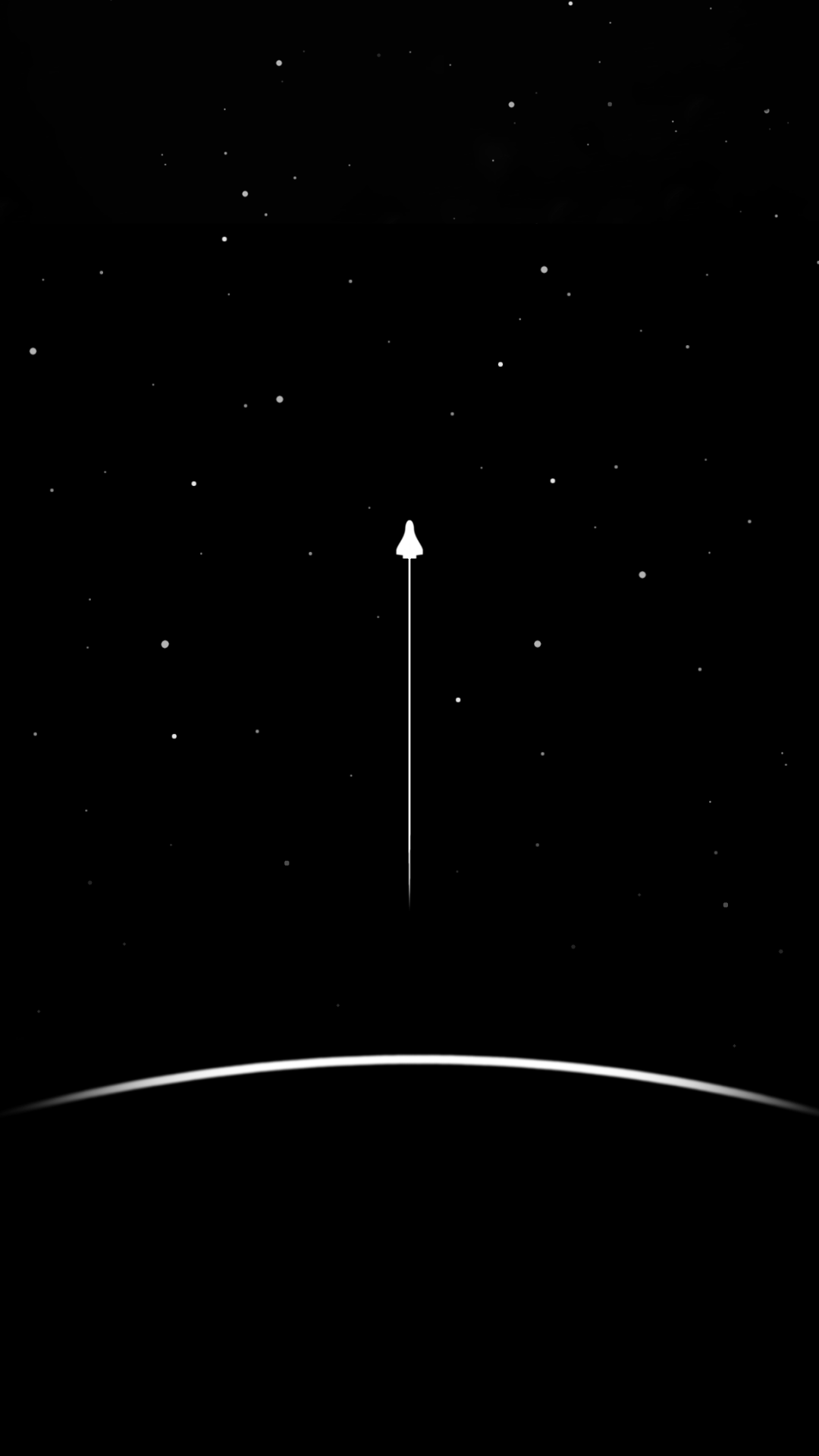 Spaceship Minimalism Wallpapers