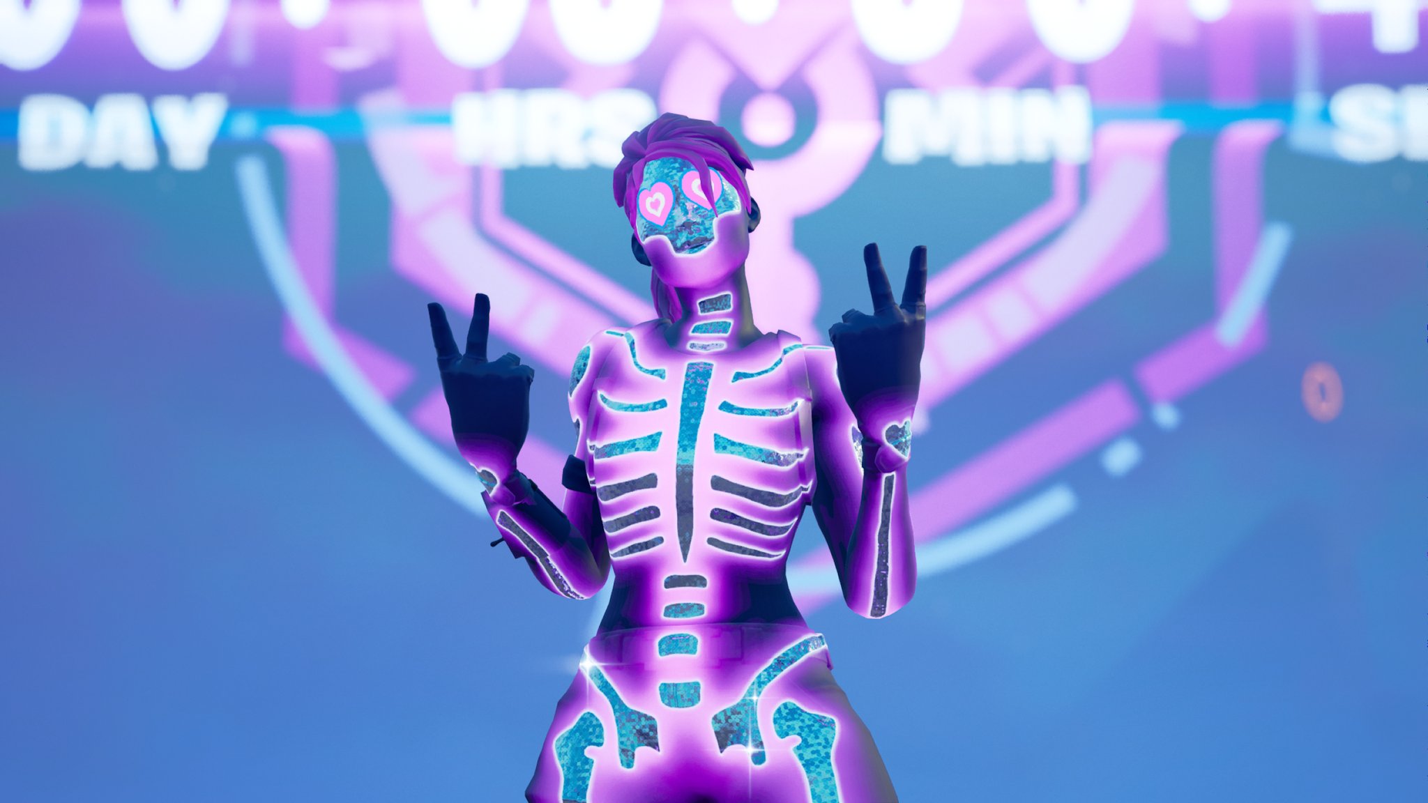 Sparkle Skull Fortnite Wallpapers