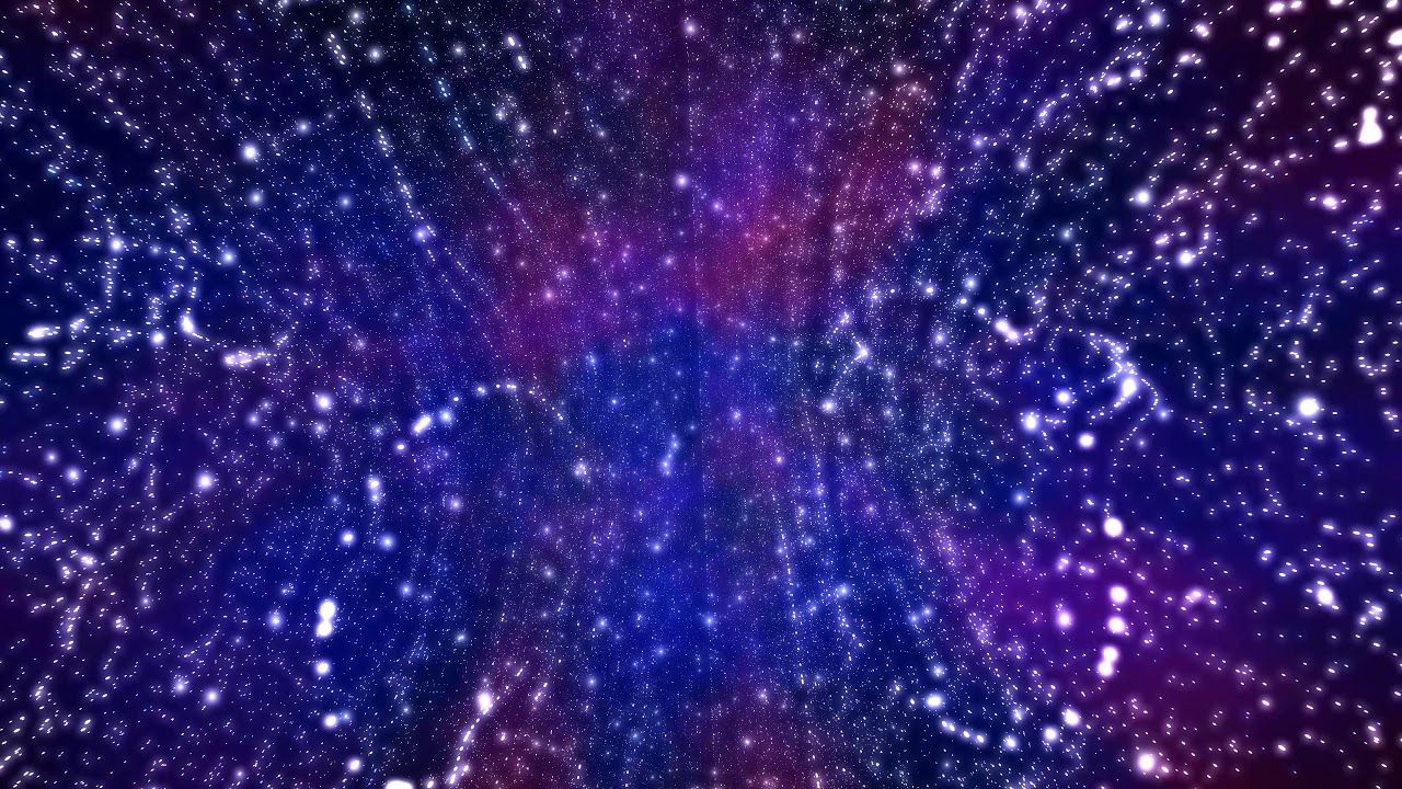 Sparkling Blue And Purple Galaxy Wallpapers