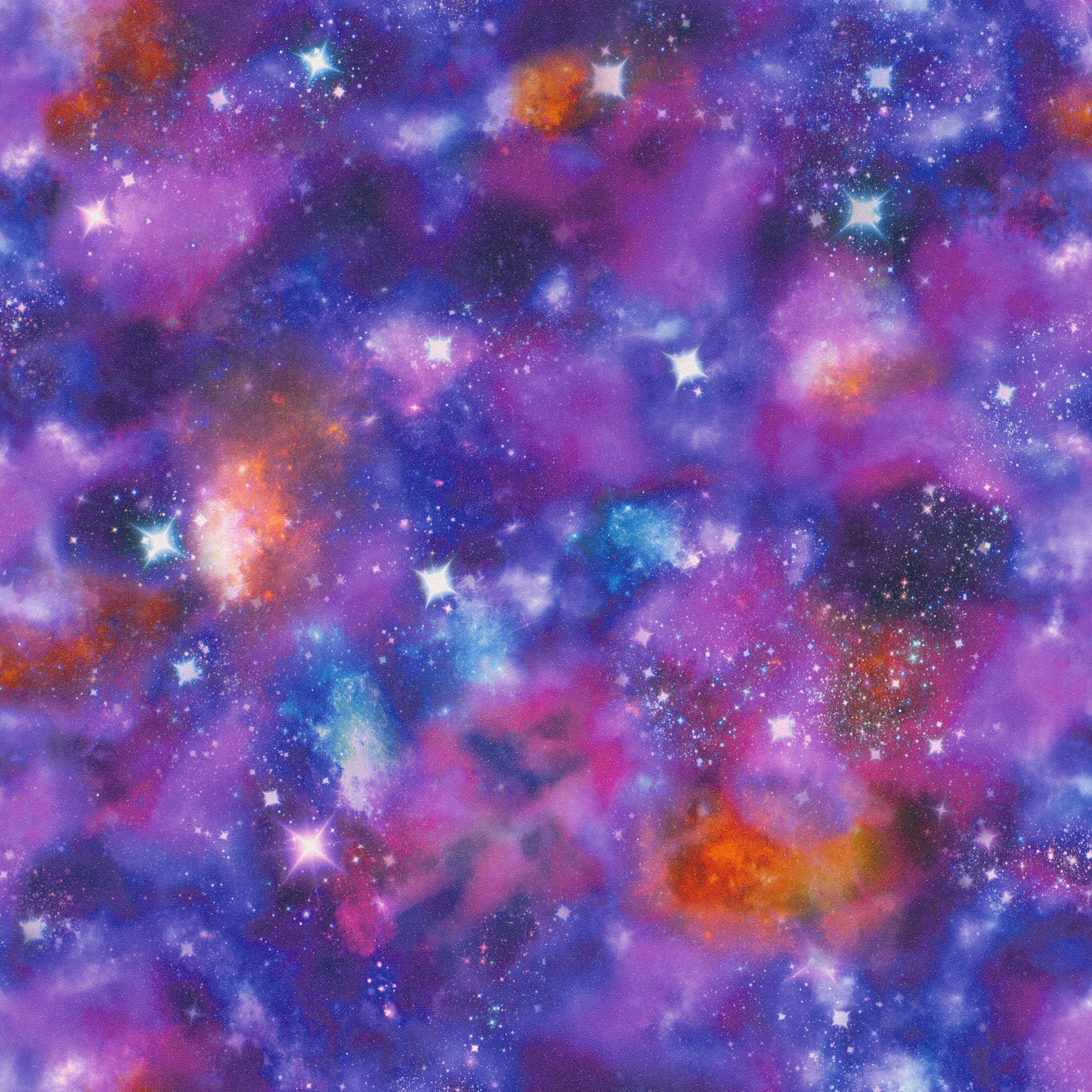 Sparkling Blue And Purple Galaxy Wallpapers