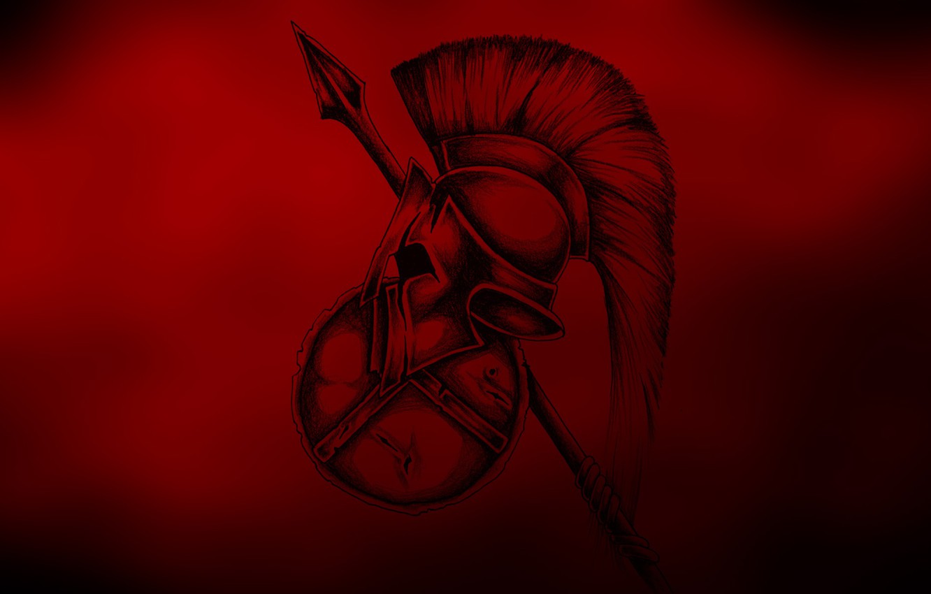 Spartan Helmet Background