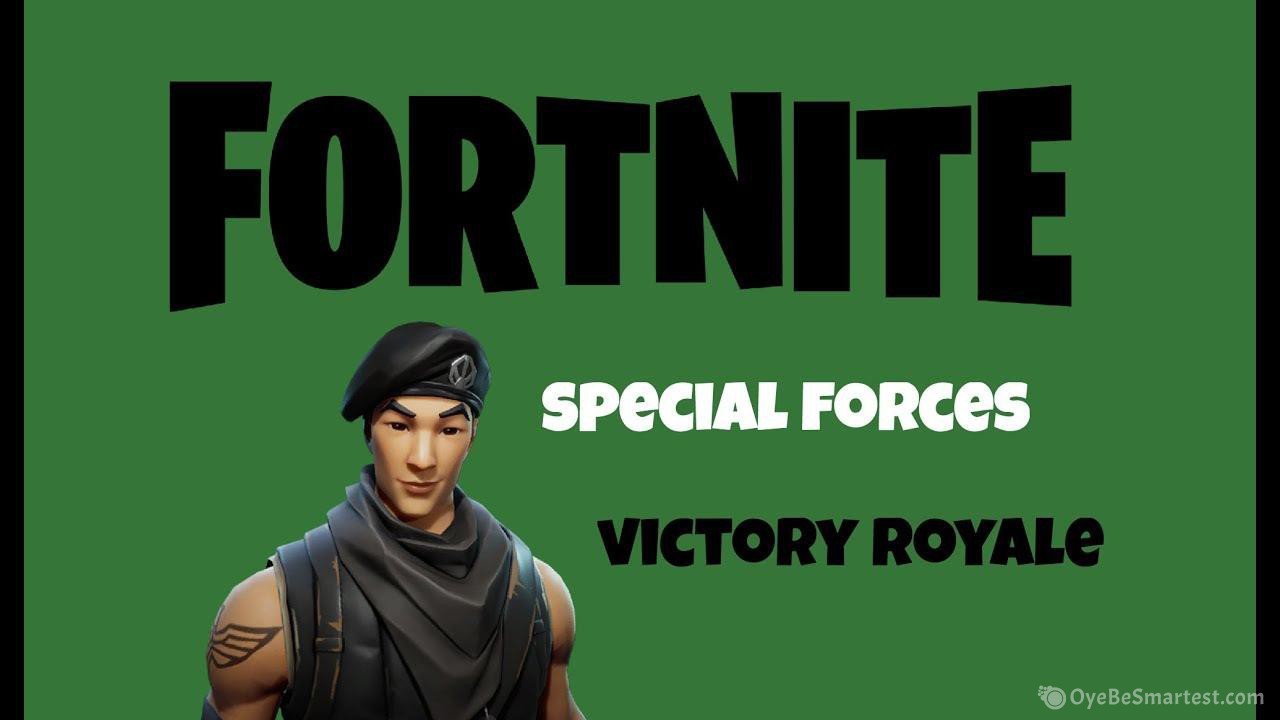 Special Forces Fortnite Wallpapers