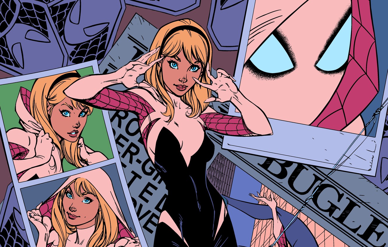 Spider-Gwen Marvel Comic Wallpapers