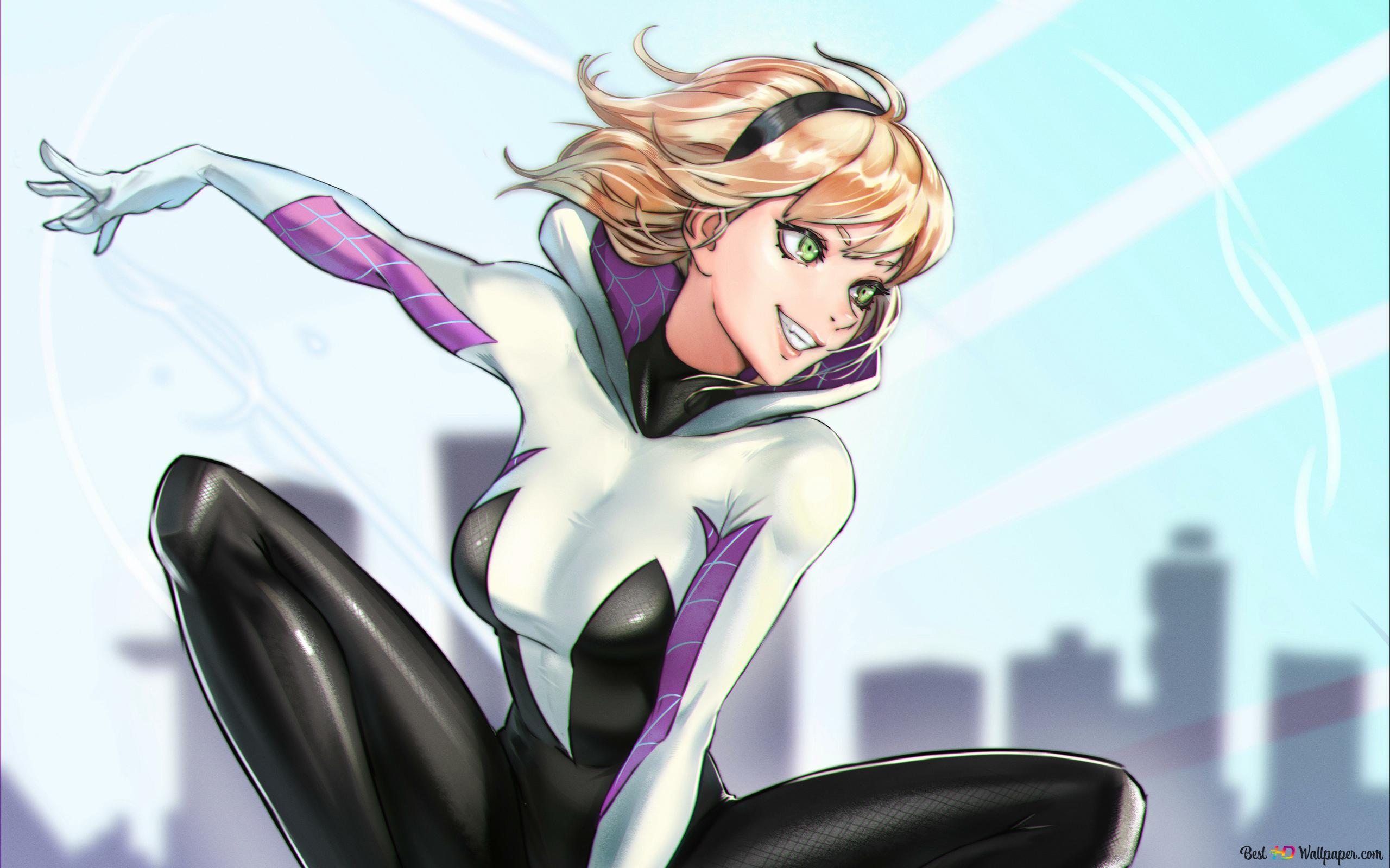 Spider-Gwen Marvel Comic Wallpapers