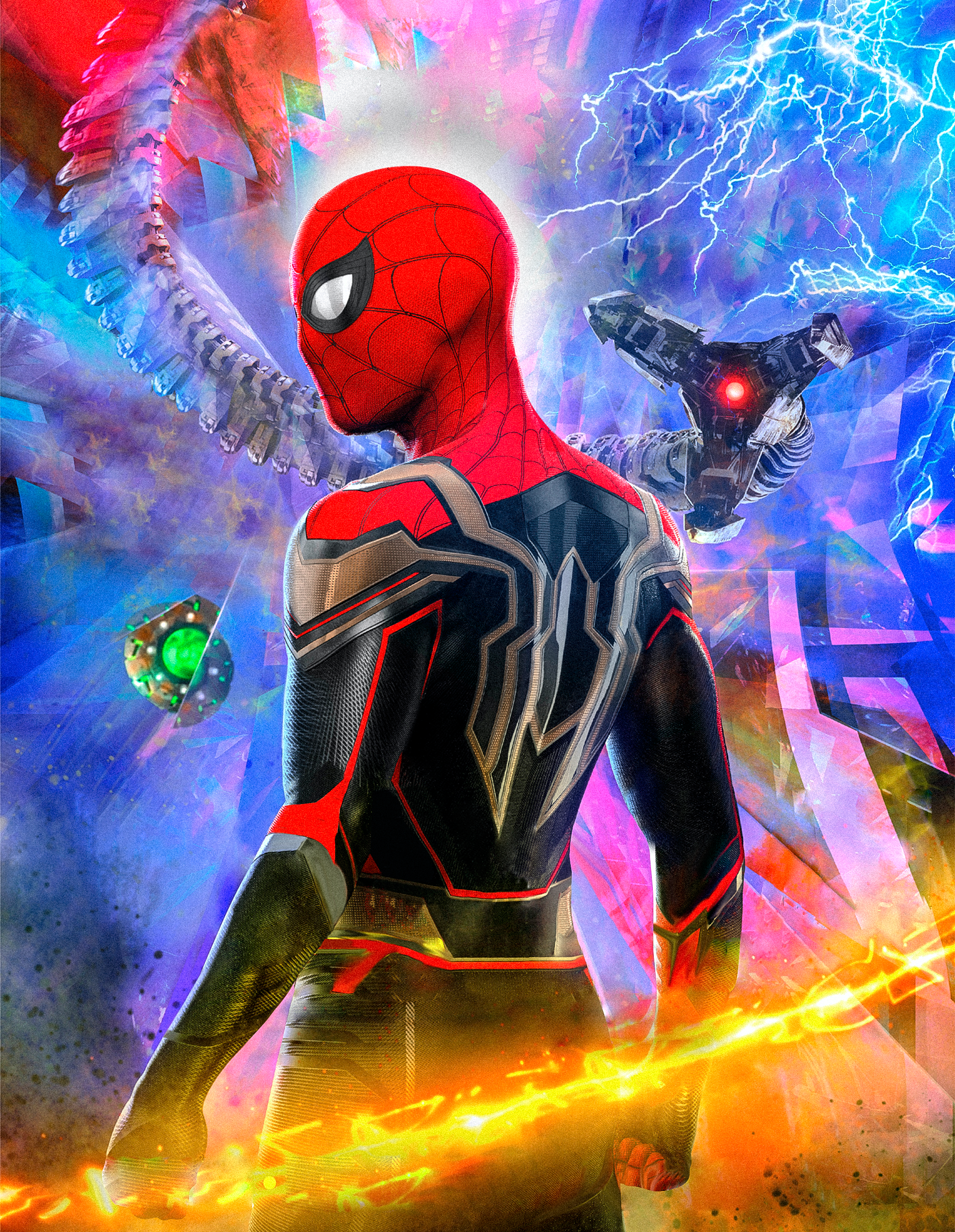Spider-Man: No Way Home Power Art Wallpapers