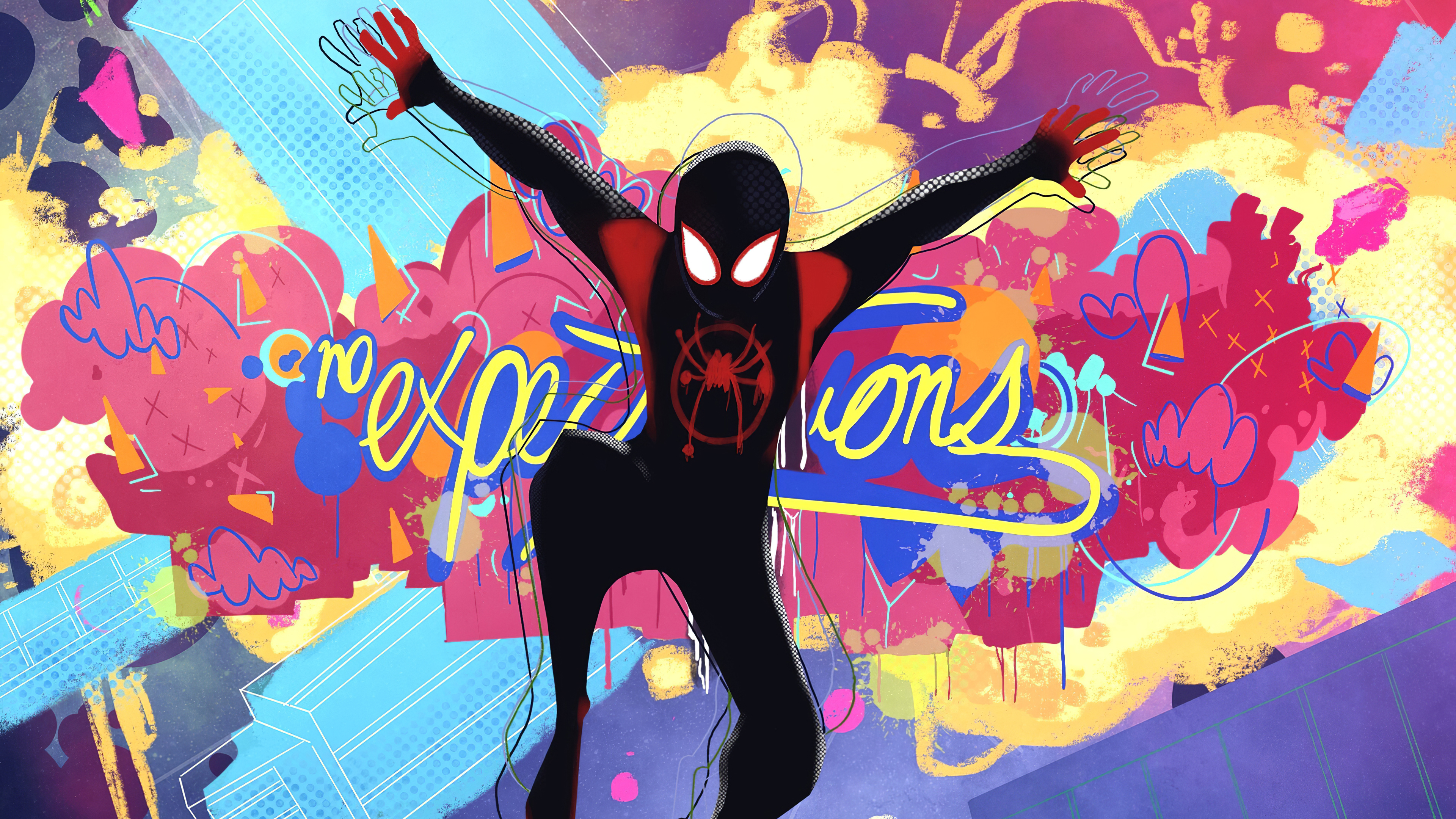 Spider-Man 2 Into The Spider-Verse Art Wallpapers