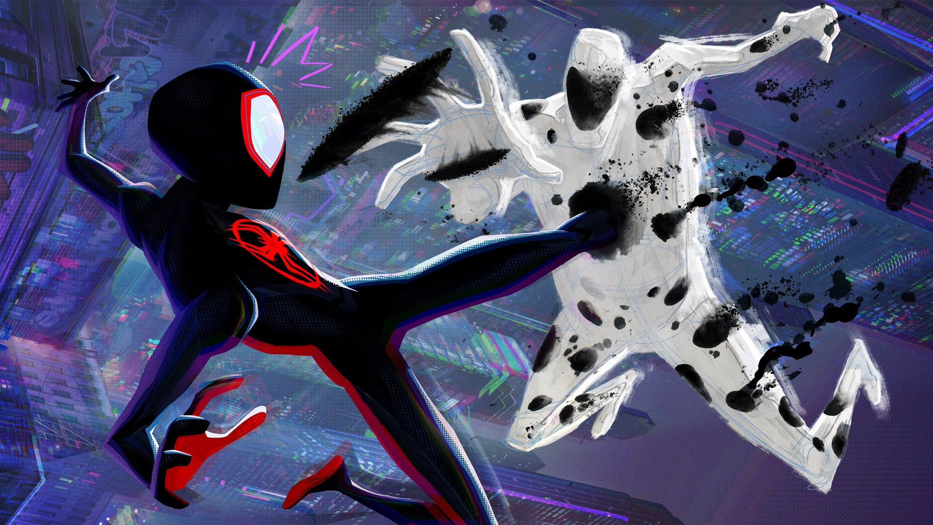 Spider-Man 2 Into The Spider-Verse Art Wallpapers