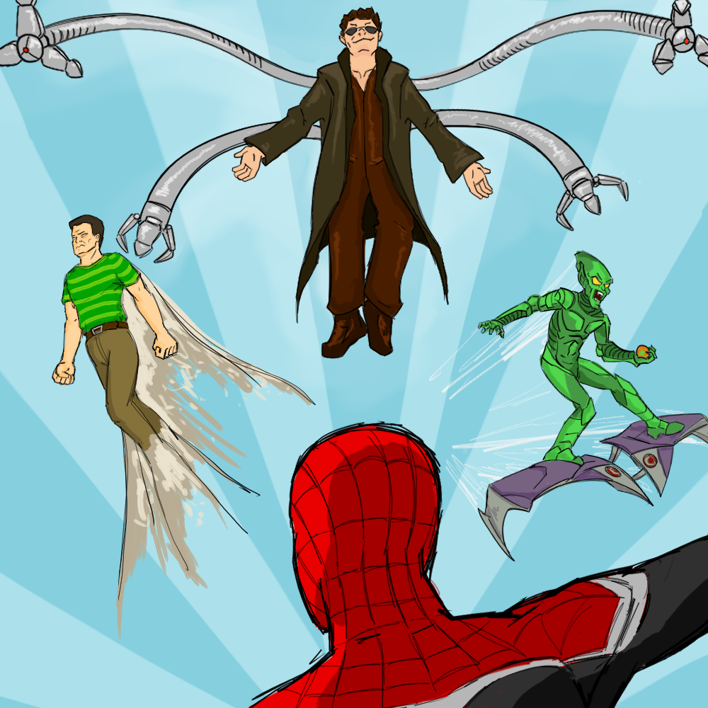 Spider-Man 3 Multiverse Art Wallpapers