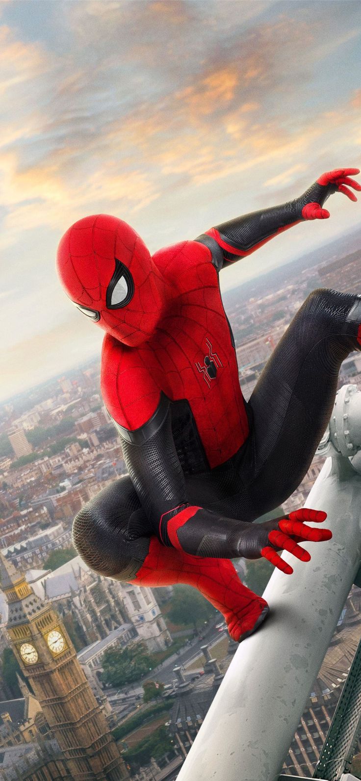 Spider Man And Zendaya In Spider Man Far From Home Wallpapers