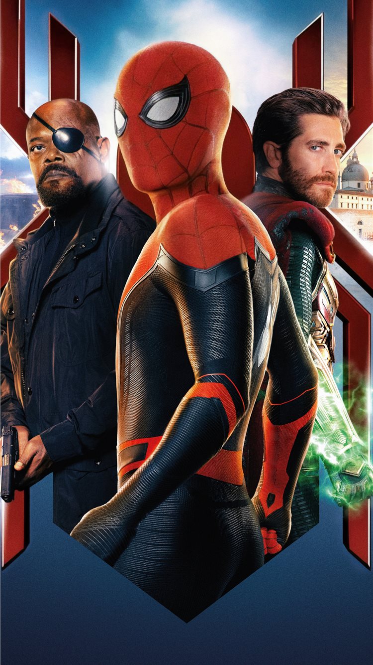 Spider Man And Zendaya In Spider Man Far From Home Wallpapers