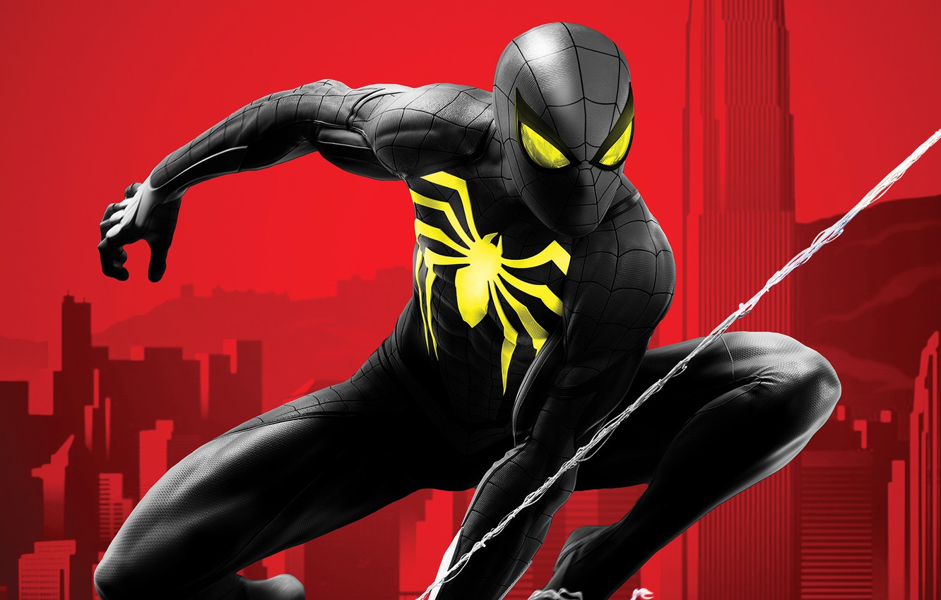 Spider Man Black And Red Suit Comic Wallpapers