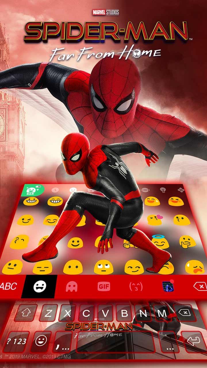 Spider Man Black Suit Far From Home Wallpapers